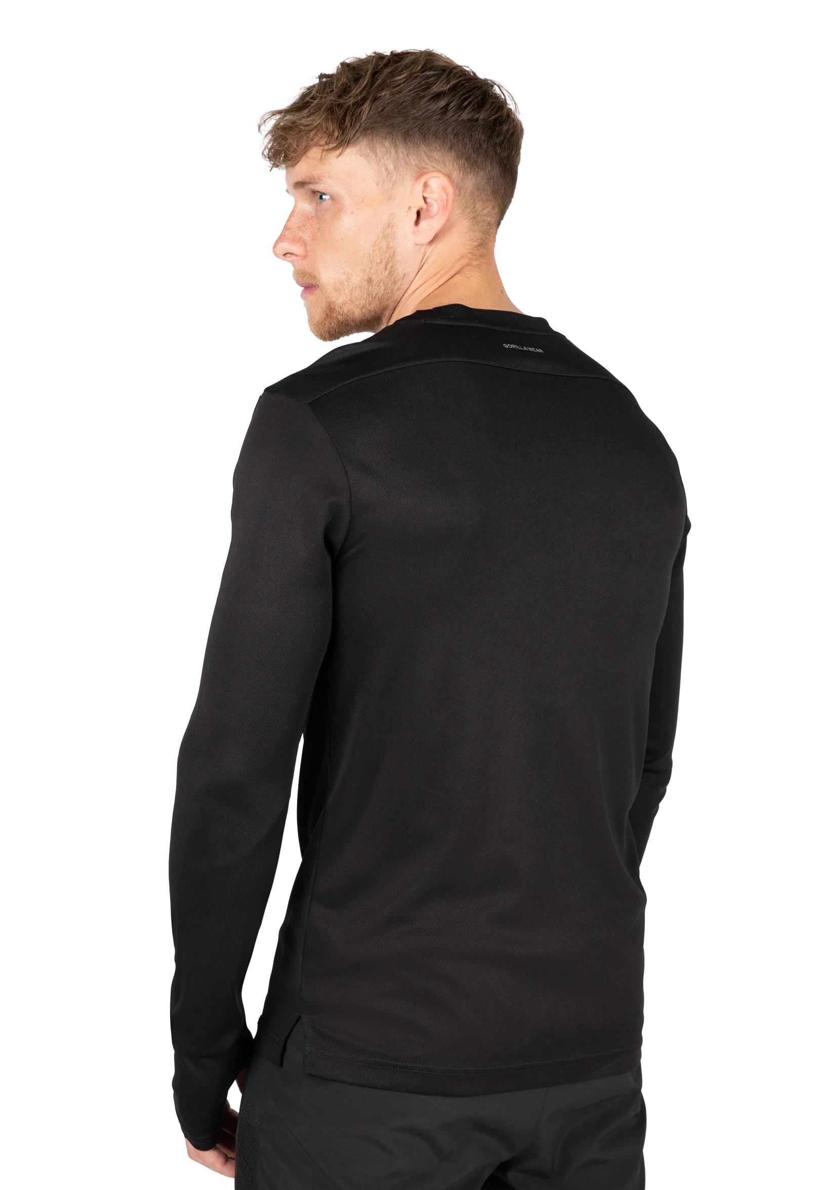 Washington T-shirt manches longues Gorilla Wear - Noir - vue 2
