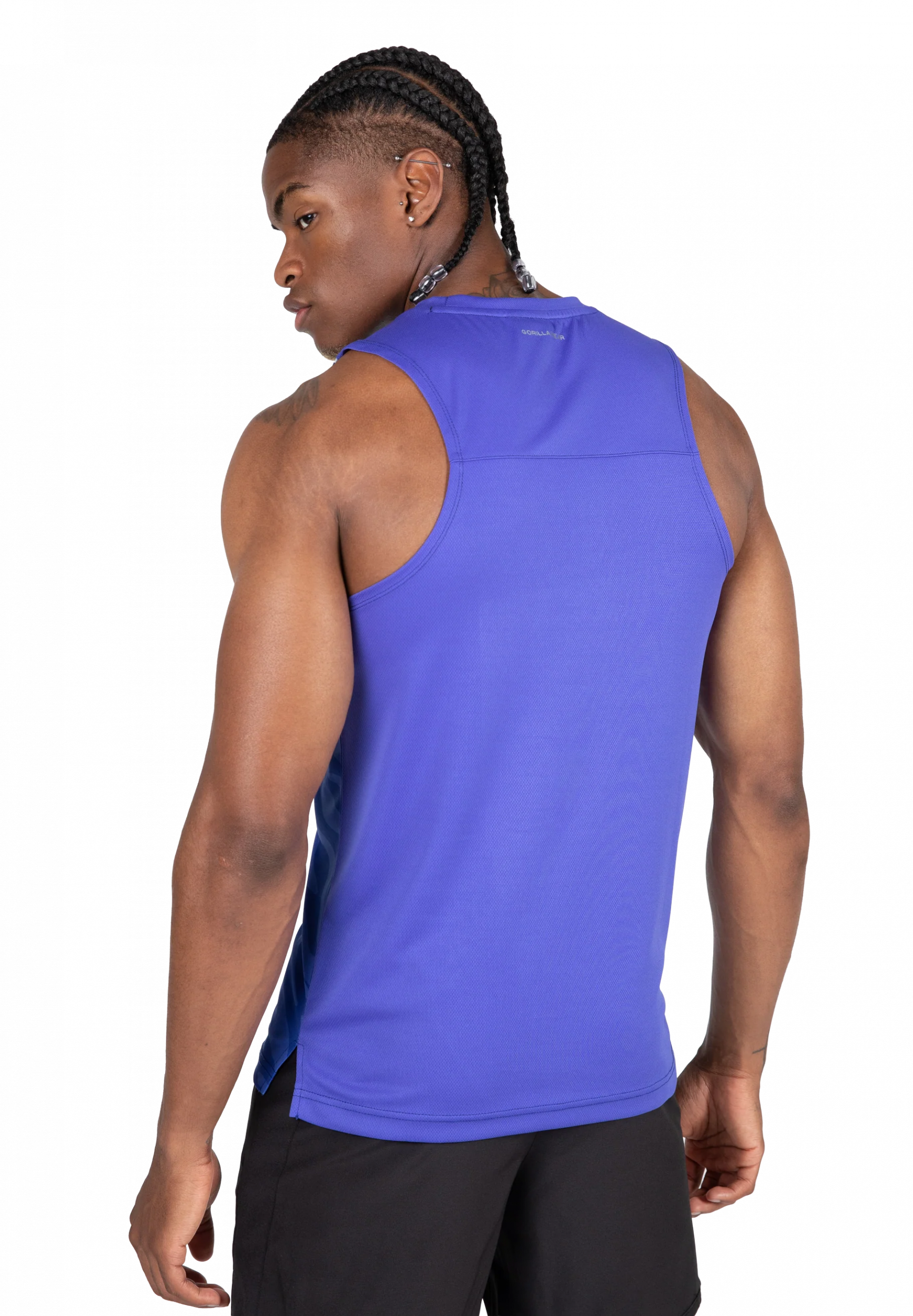 Washington Débardeur Gorilla Wear - Bleu - vue 2