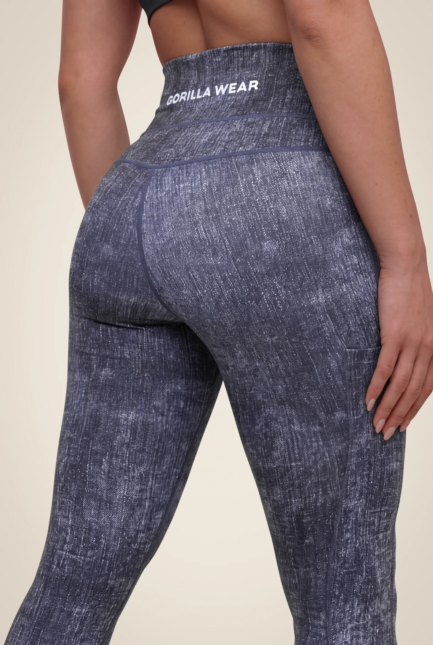 Camilla Legging Gorilla Wear - Bleu denim vue 2