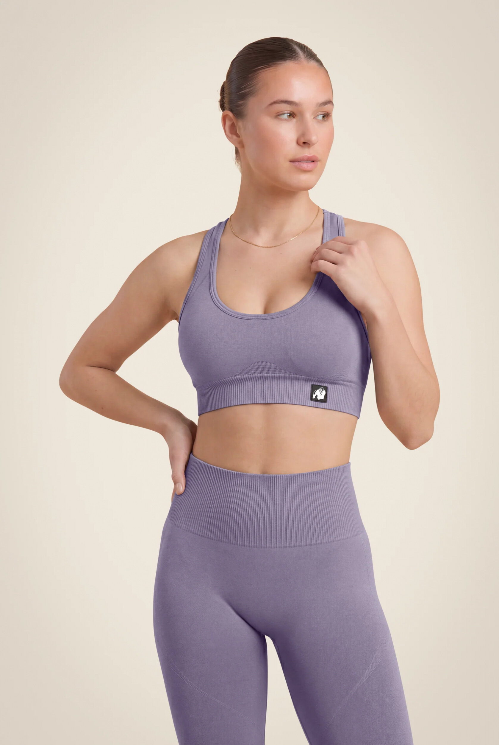 Yava Seamless Legging Gorilla Wear - Gris vue 3
