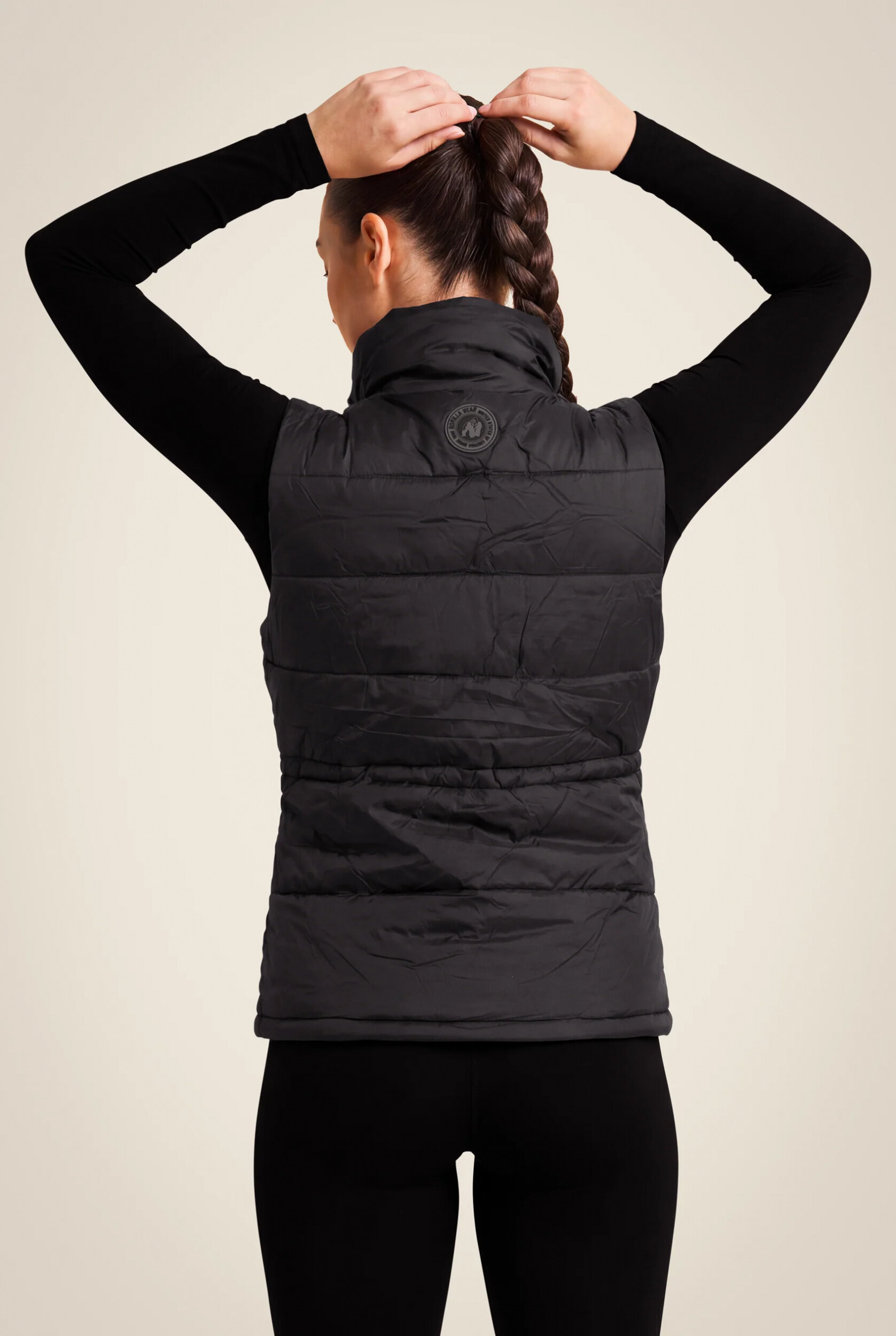 Lucia Puffer Gilet Gorilla Wear - Noir vue 2
