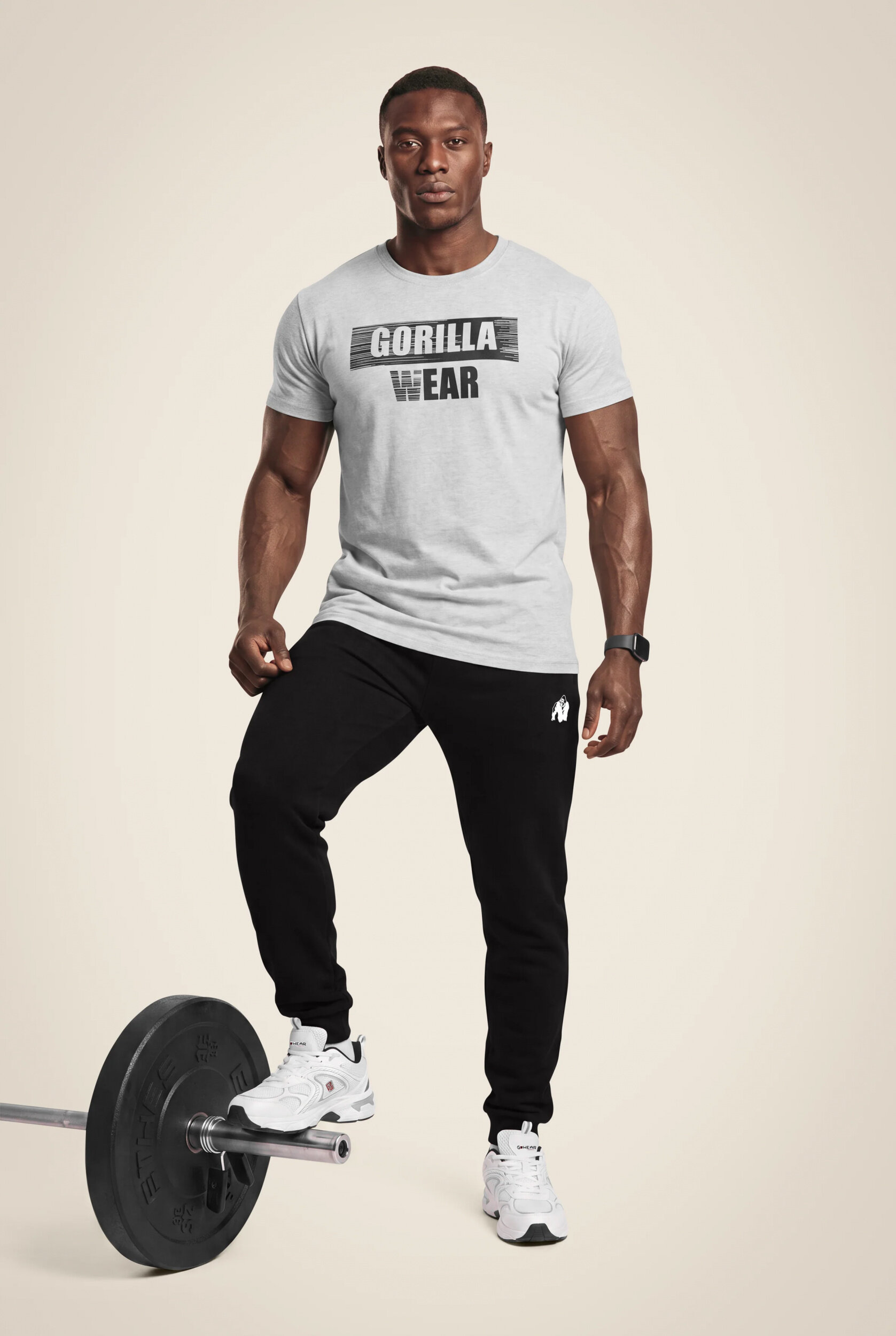Murray T-shirt Gorilla Wear - Gris chiné, vue 3
