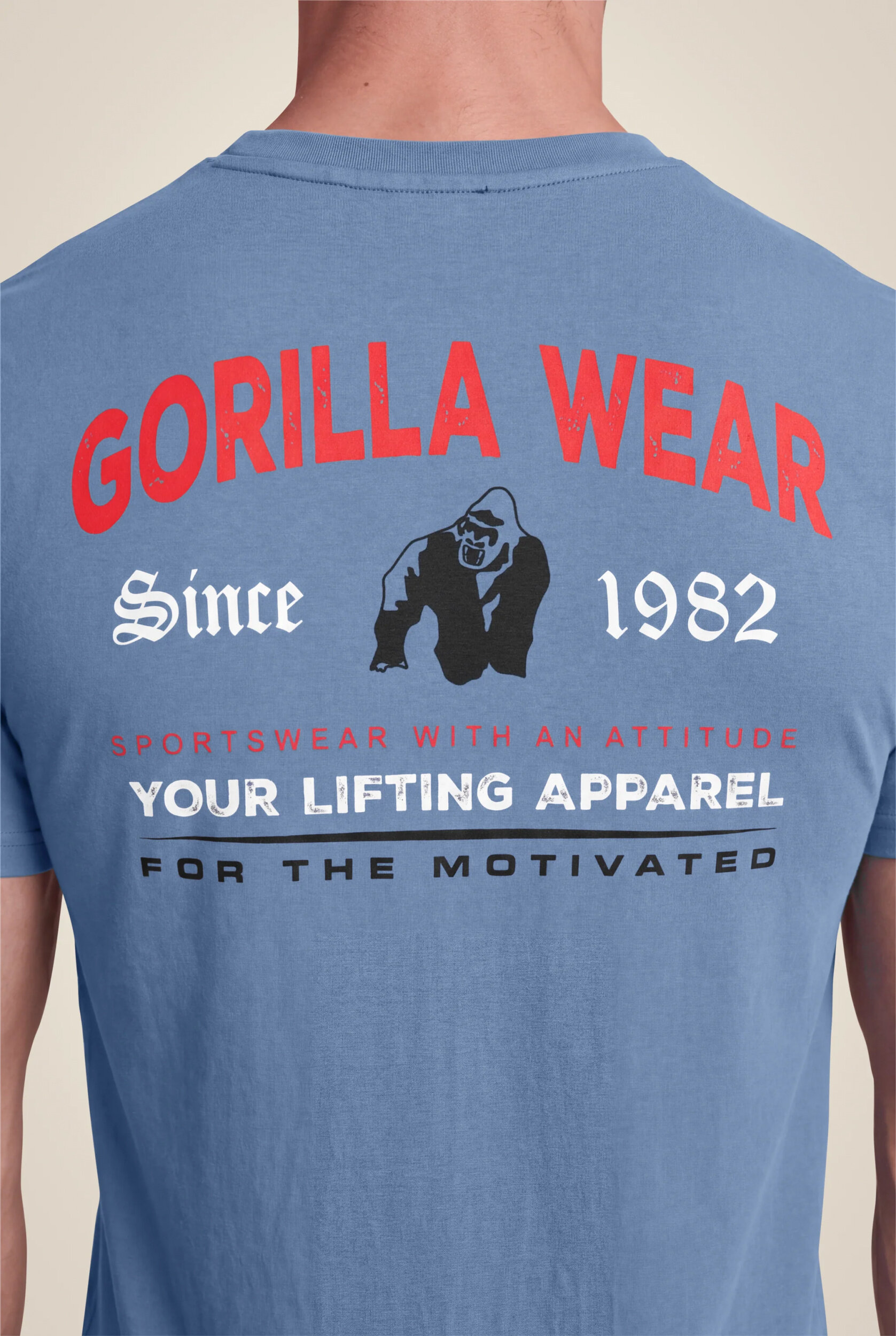 Warren T-shirt Gorilla Wear - Bleu, vue 5