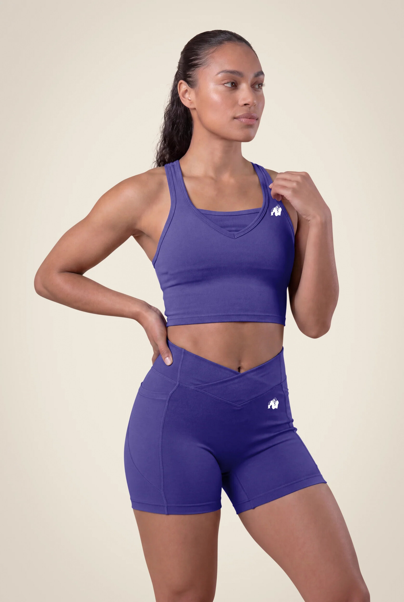 Willow Short Gorilla Wear femme - Violet, vue 3