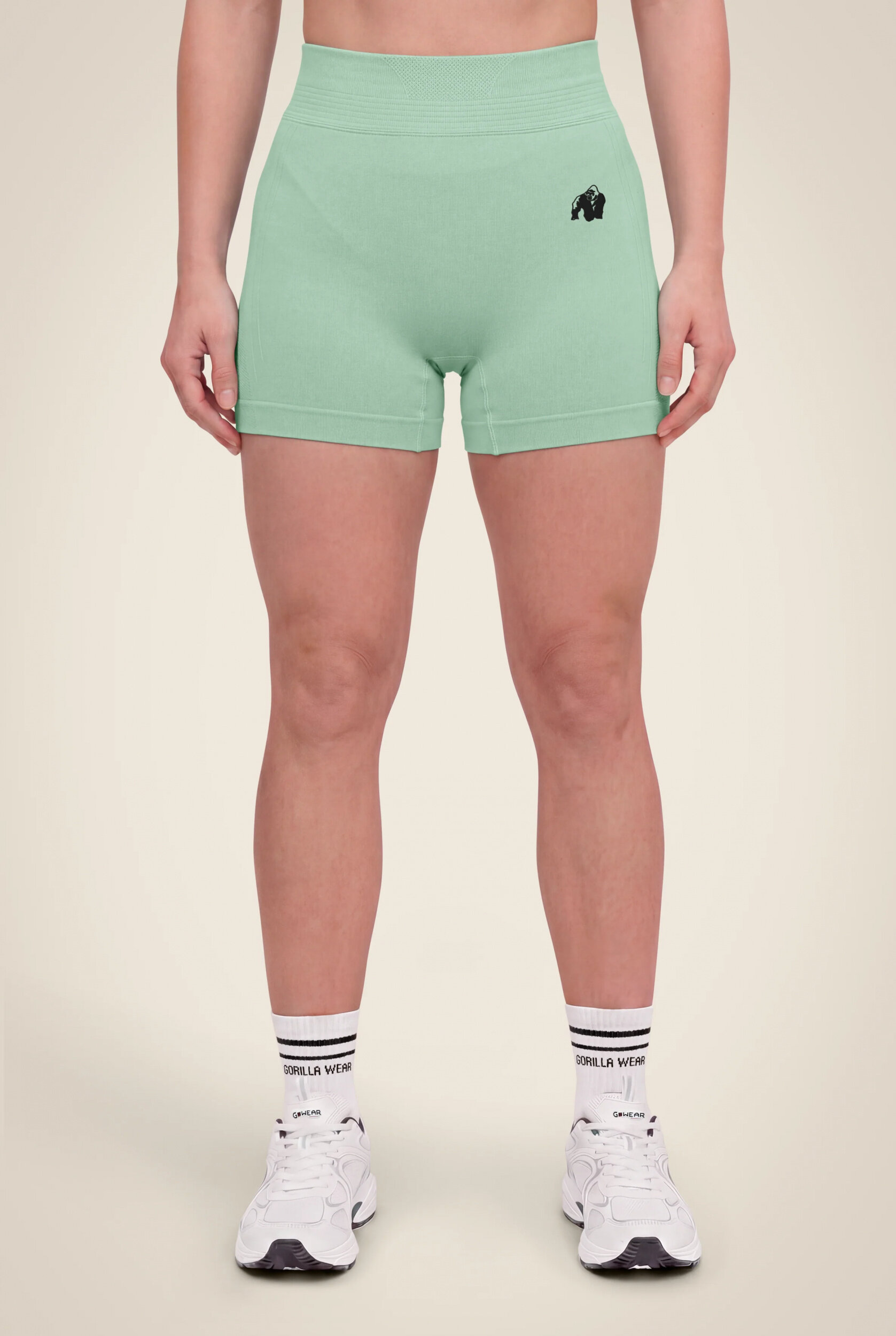 Whitney Seamless Short Gorilla Wear femme - Vert, vue 2