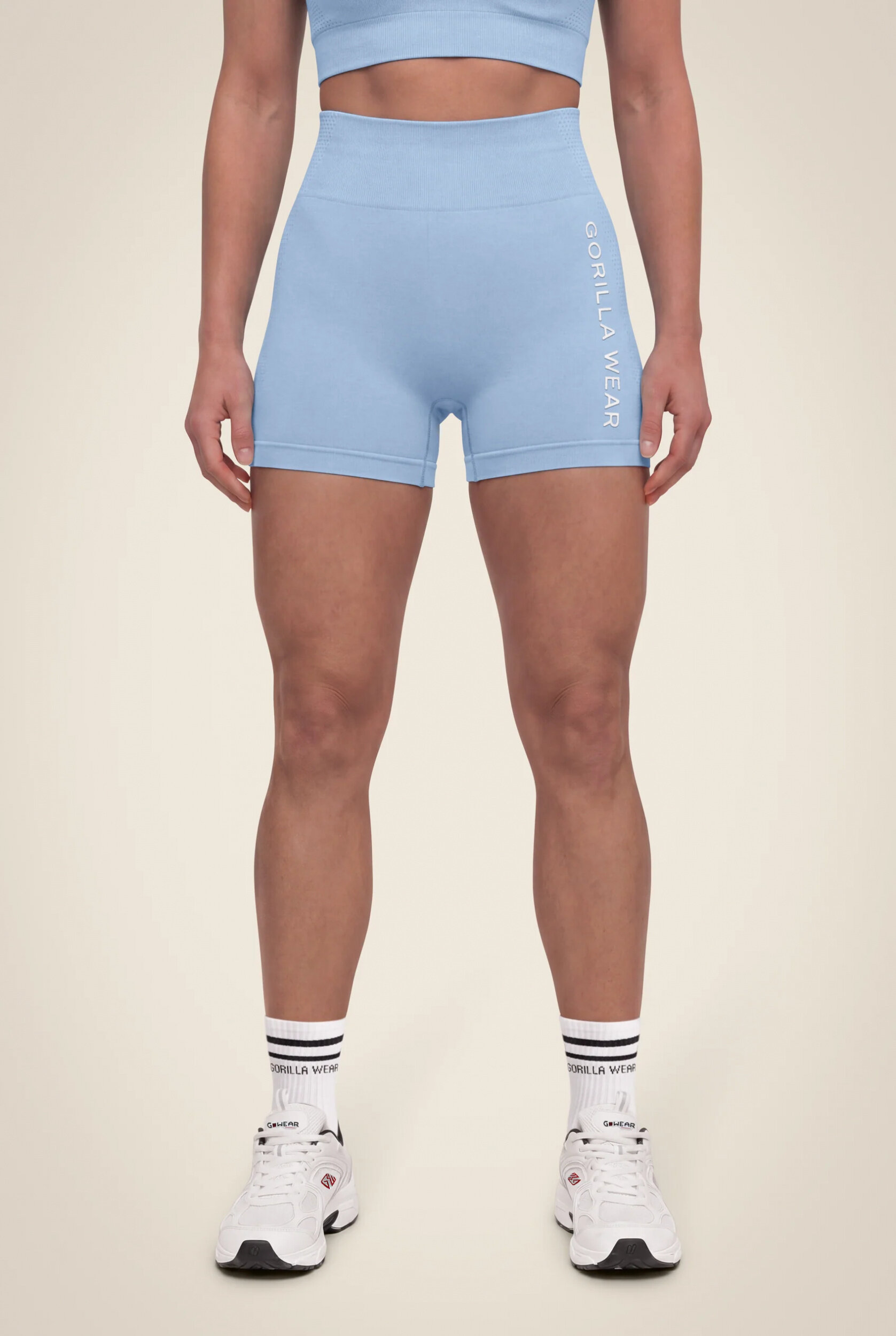 Selah Seamless Short Gorilla Wear femme - Bleu clair, vue 2