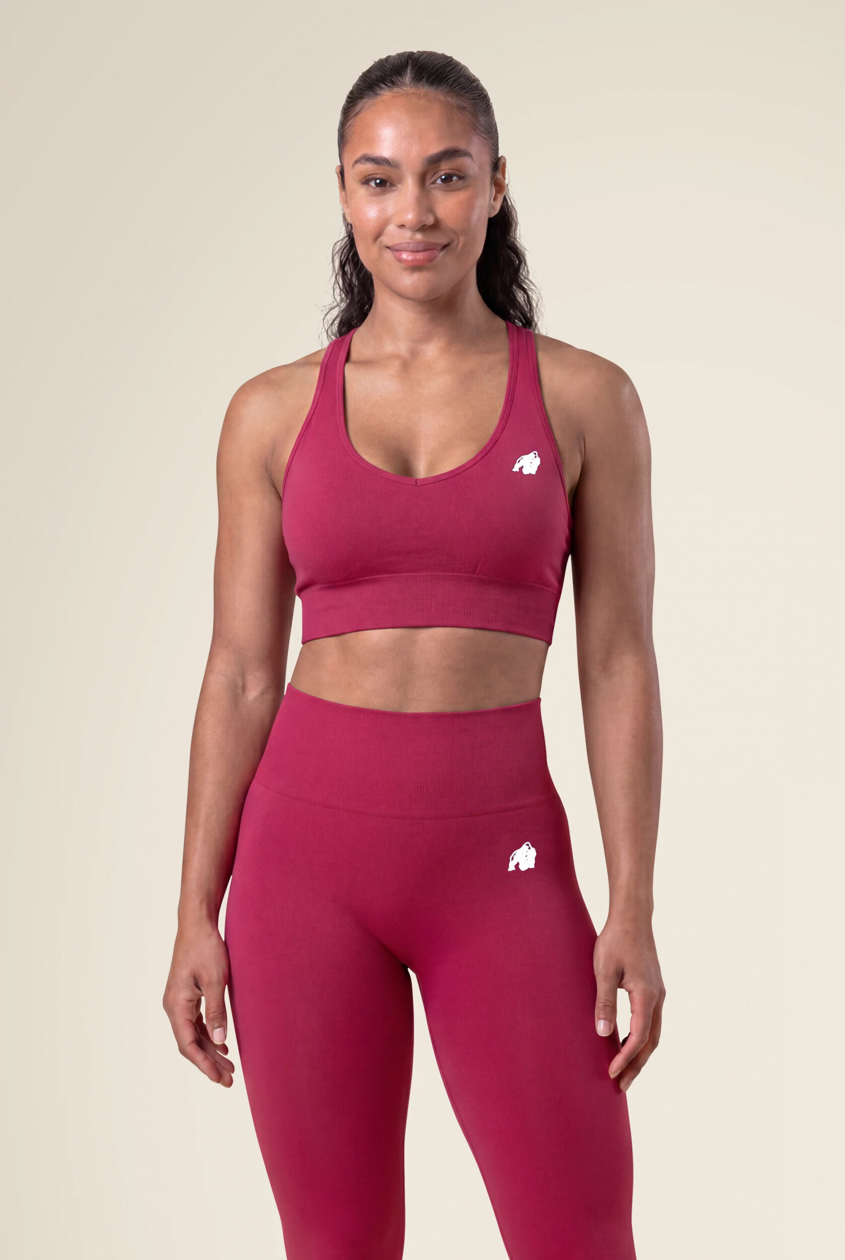 Hilton Seamless Brassière Gorilla Wear femme - Fuchsia, vue 1