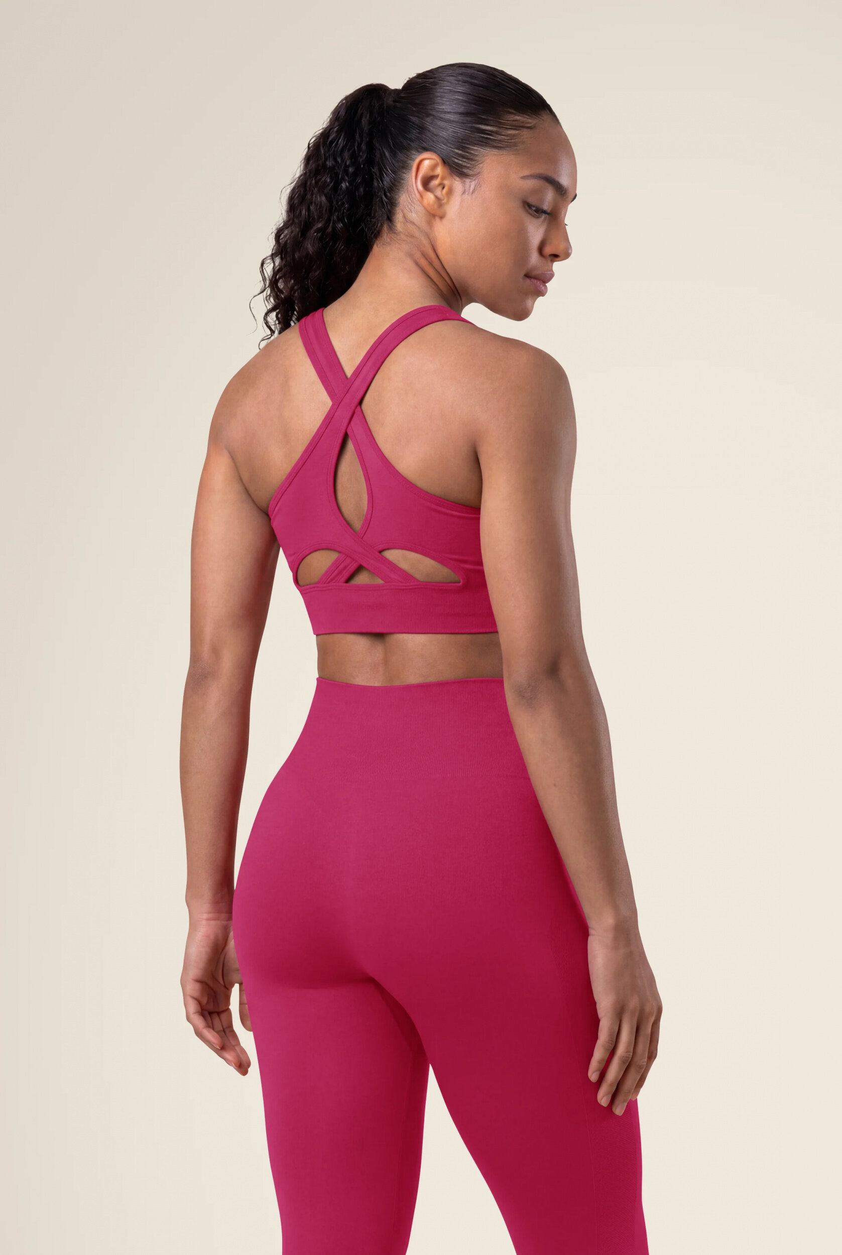 Hilton Seamless Brassière Gorilla Wear femme - Fuchsia, vue 2