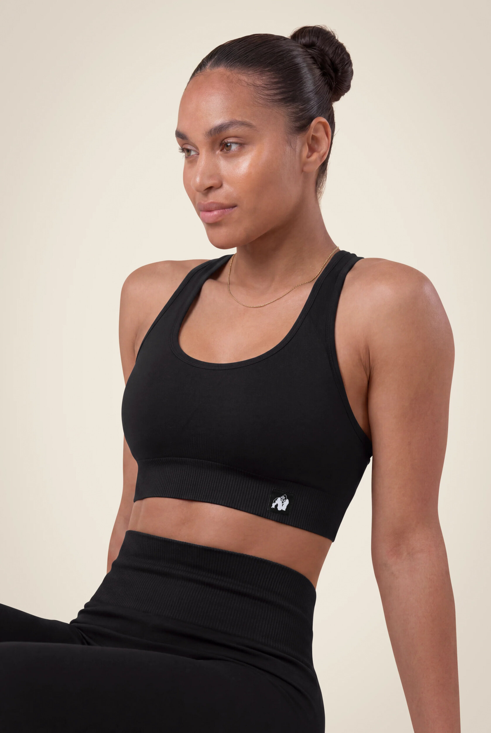 Yava Seamless Brassière Gorilla Wear femme - Noir, vue 3