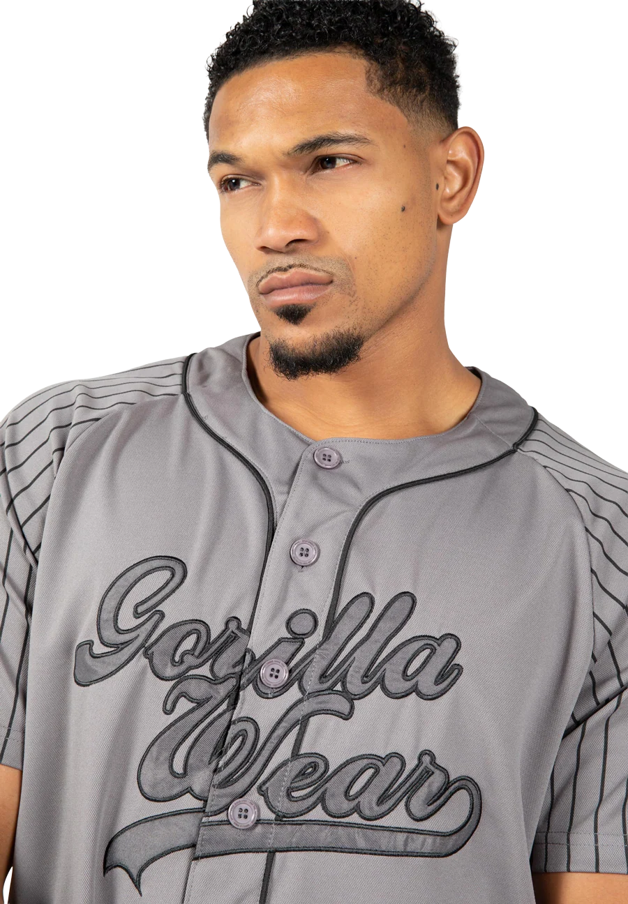 82 Baseball Jersey Gorilla Wear homme - Gris, vue 4