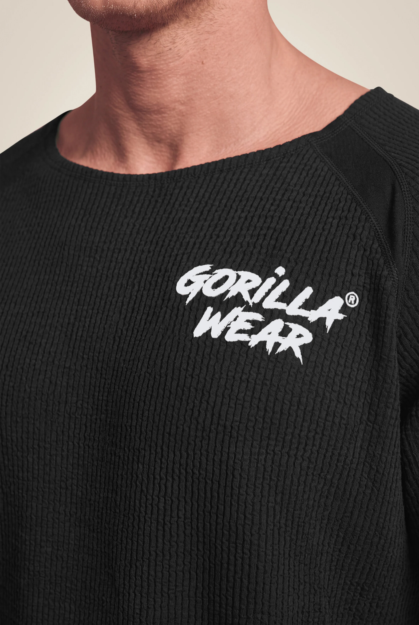 Augustine Old School Workout Top Gorilla Wear homme - Noir, vue 4