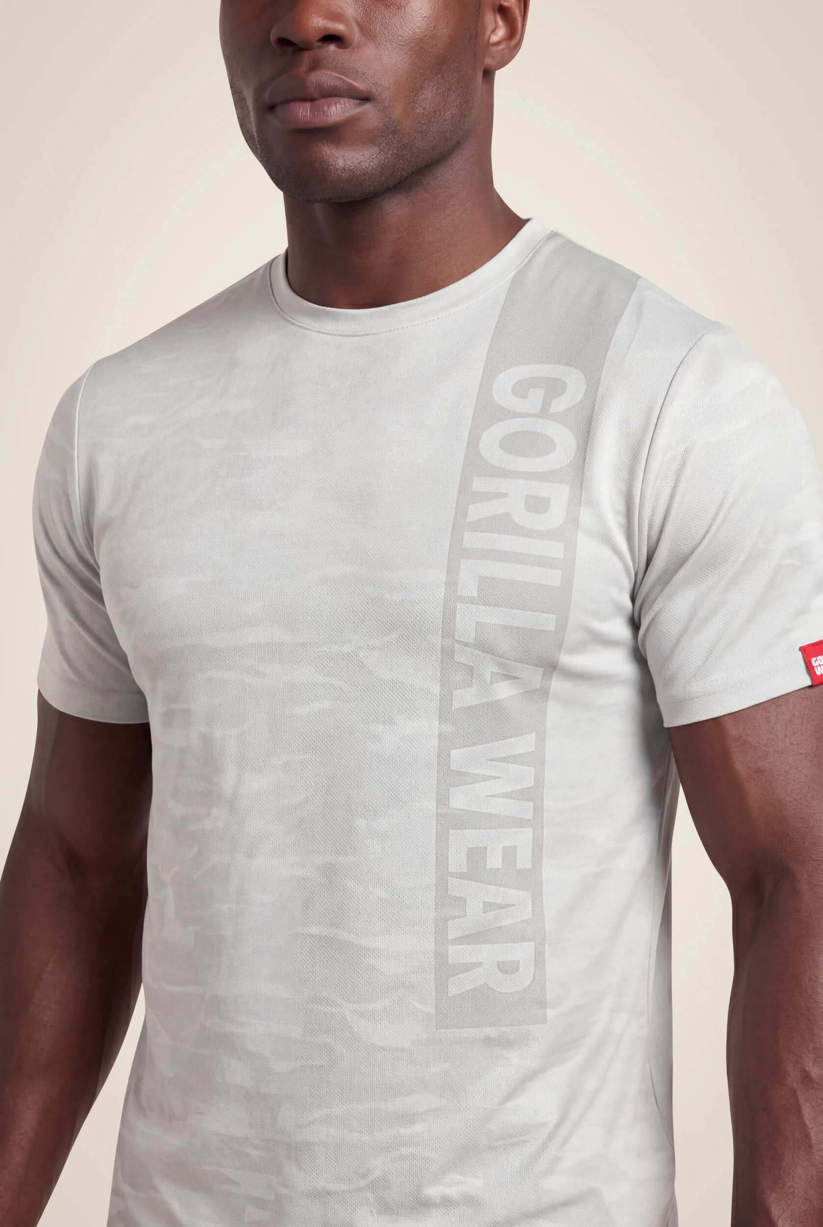 Westley T-shirt Gorilla Wear homme - Gris clair, vue 4