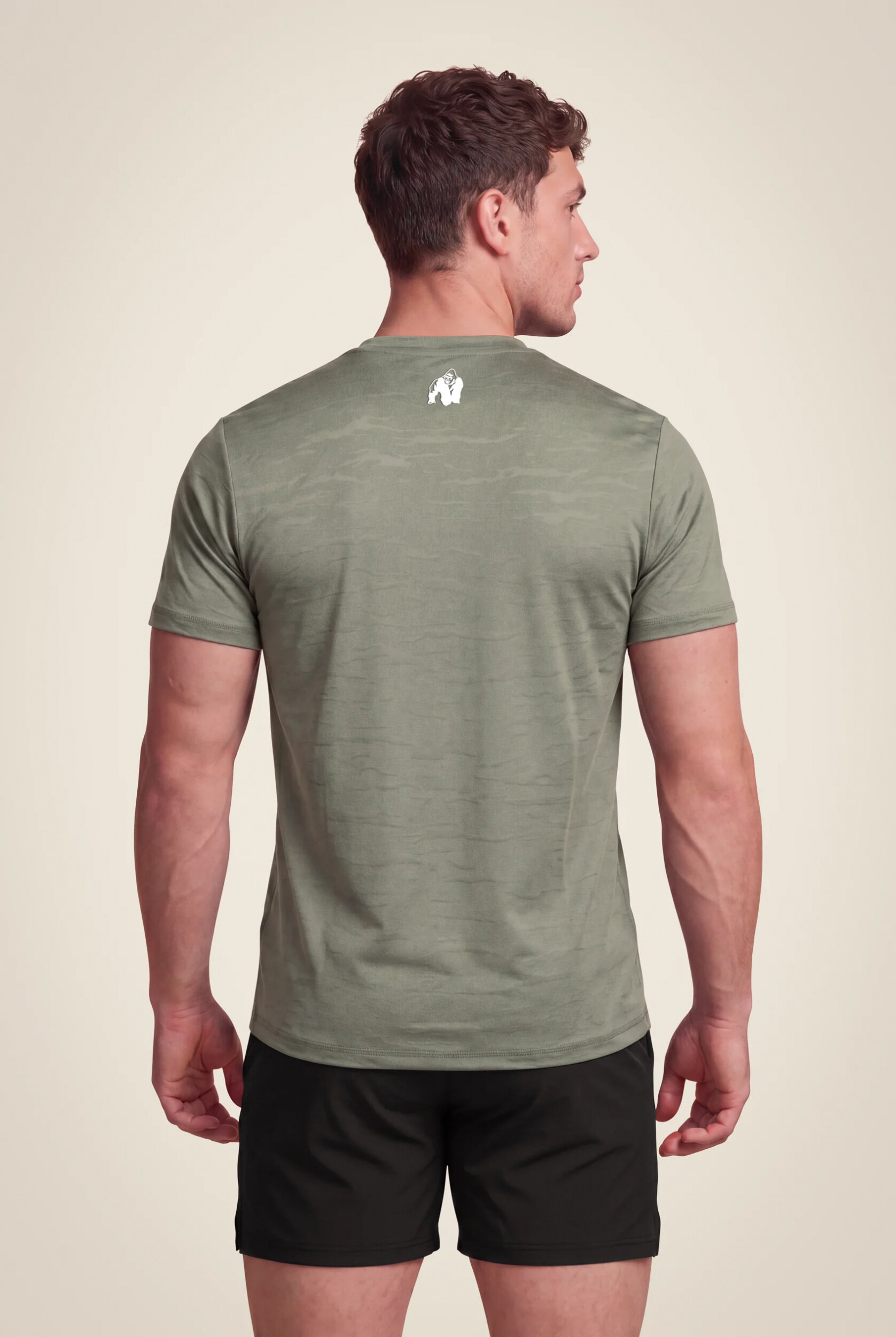 Westley T-shirt Gorilla Wear homme - Vert kaki, vue 2