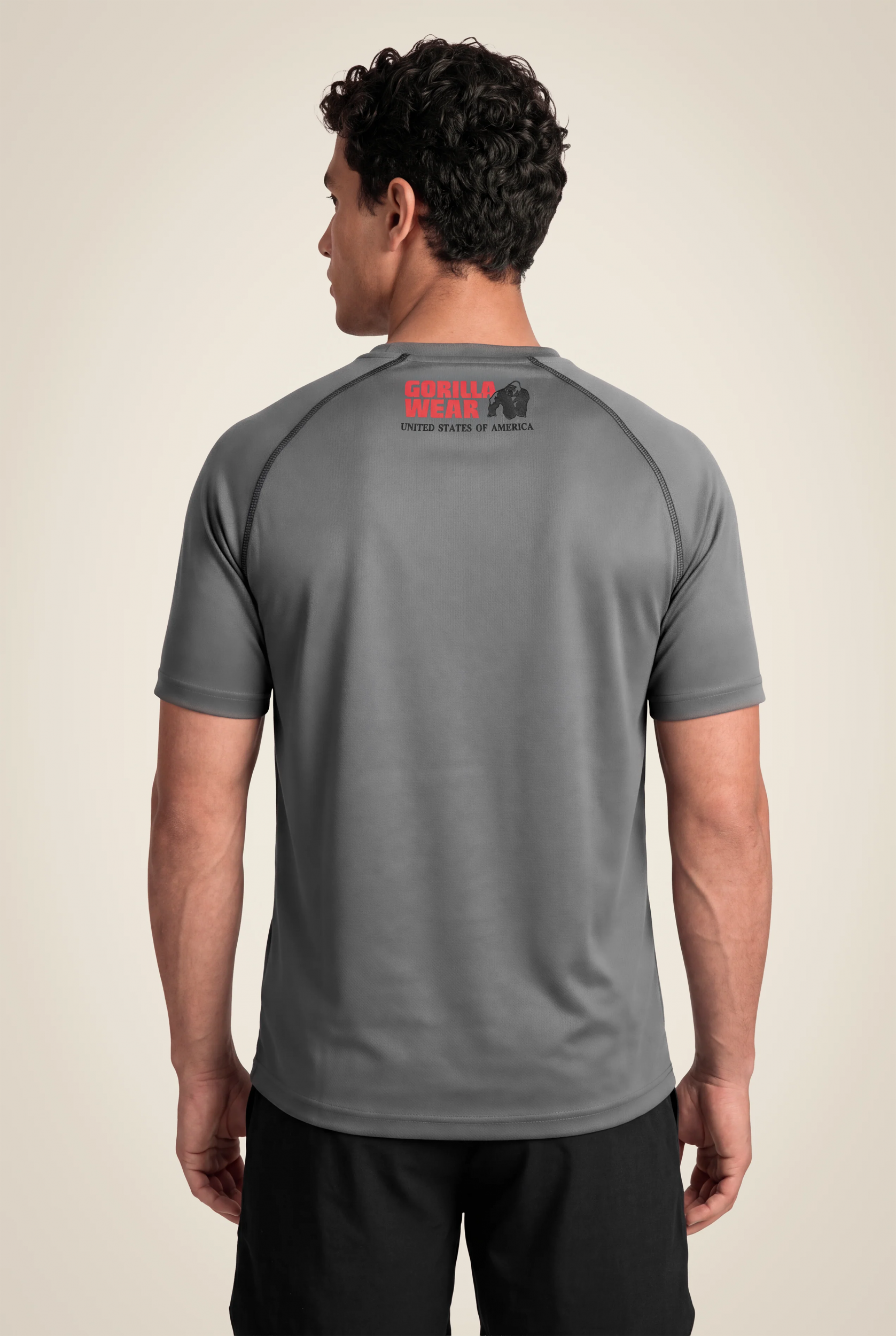 Performance T-shirt Gorilla Wear homme - Gris, vue 2
