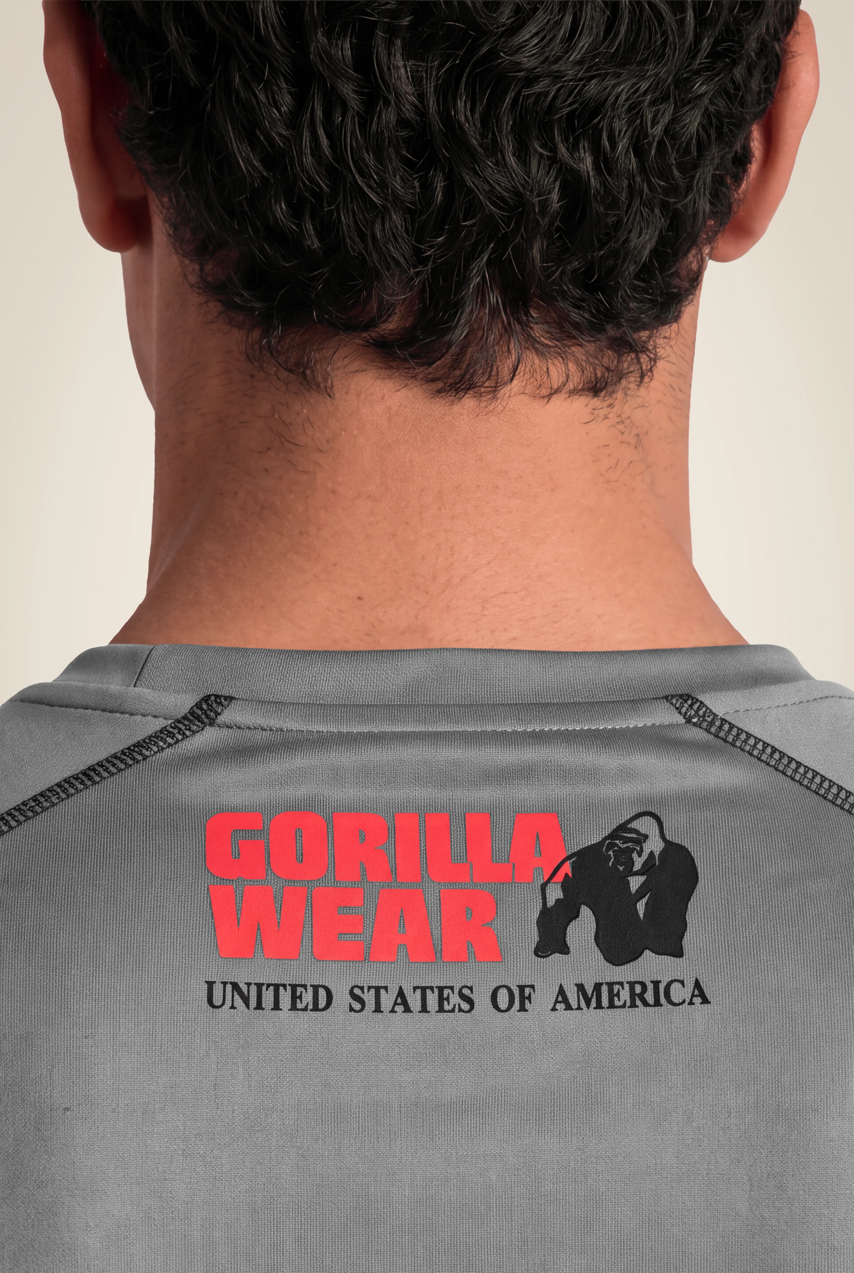 Performance T-shirt Gorilla Wear homme - Gris, vue 5
