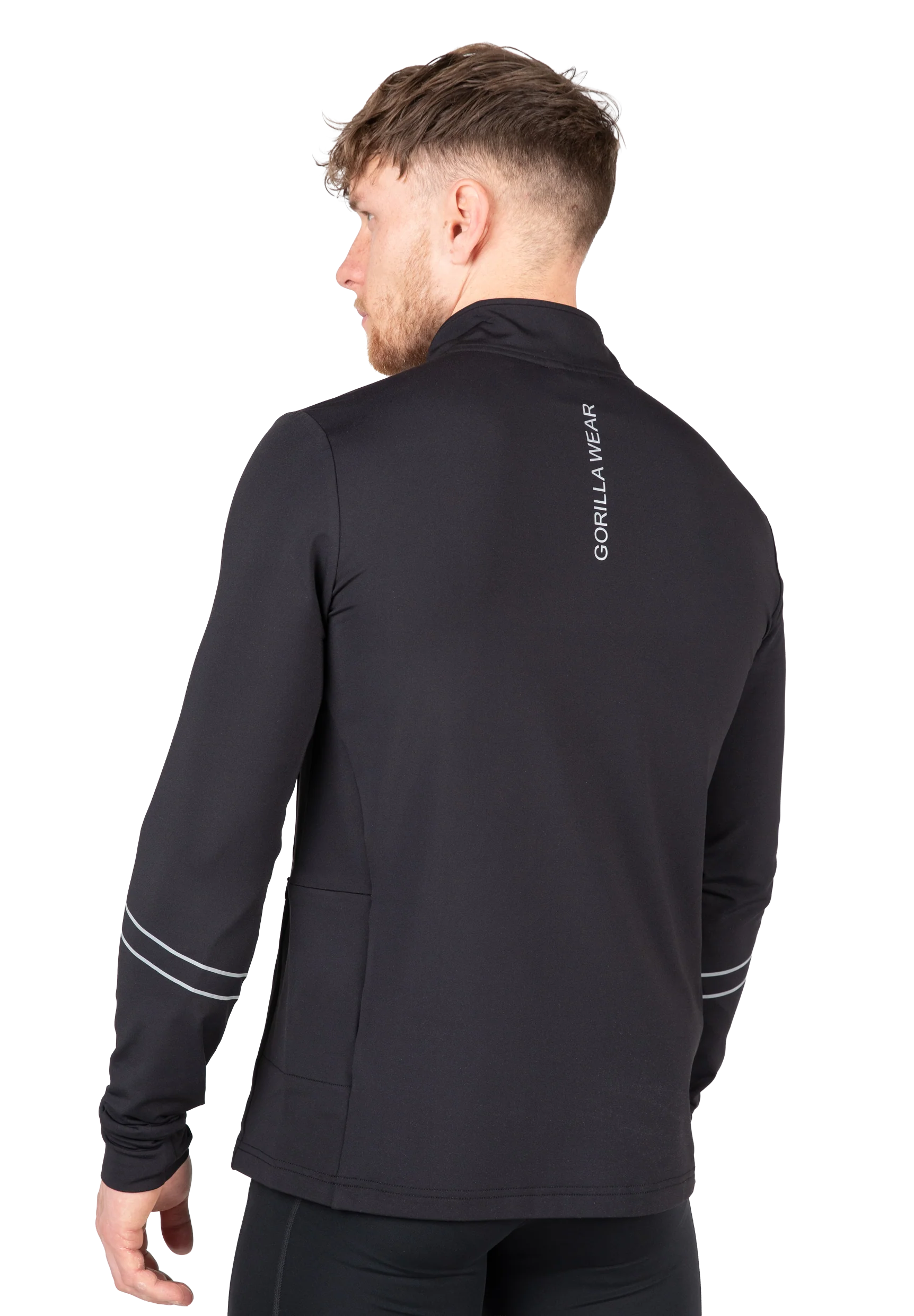 Noxen manches longues Gorilla Wear homme - Noir, vue 2