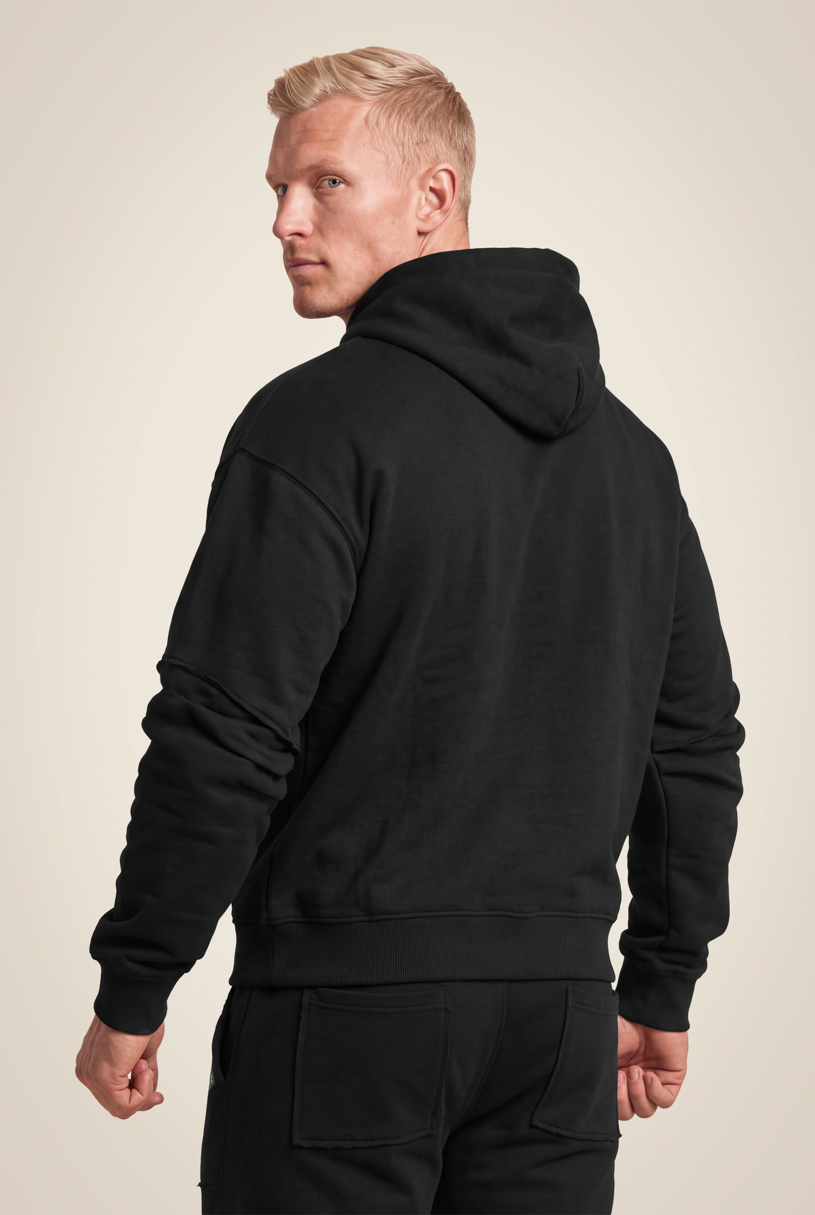 Asheville Raw Sweat à capuche Gorilla Wear homme - Noir - vue 2