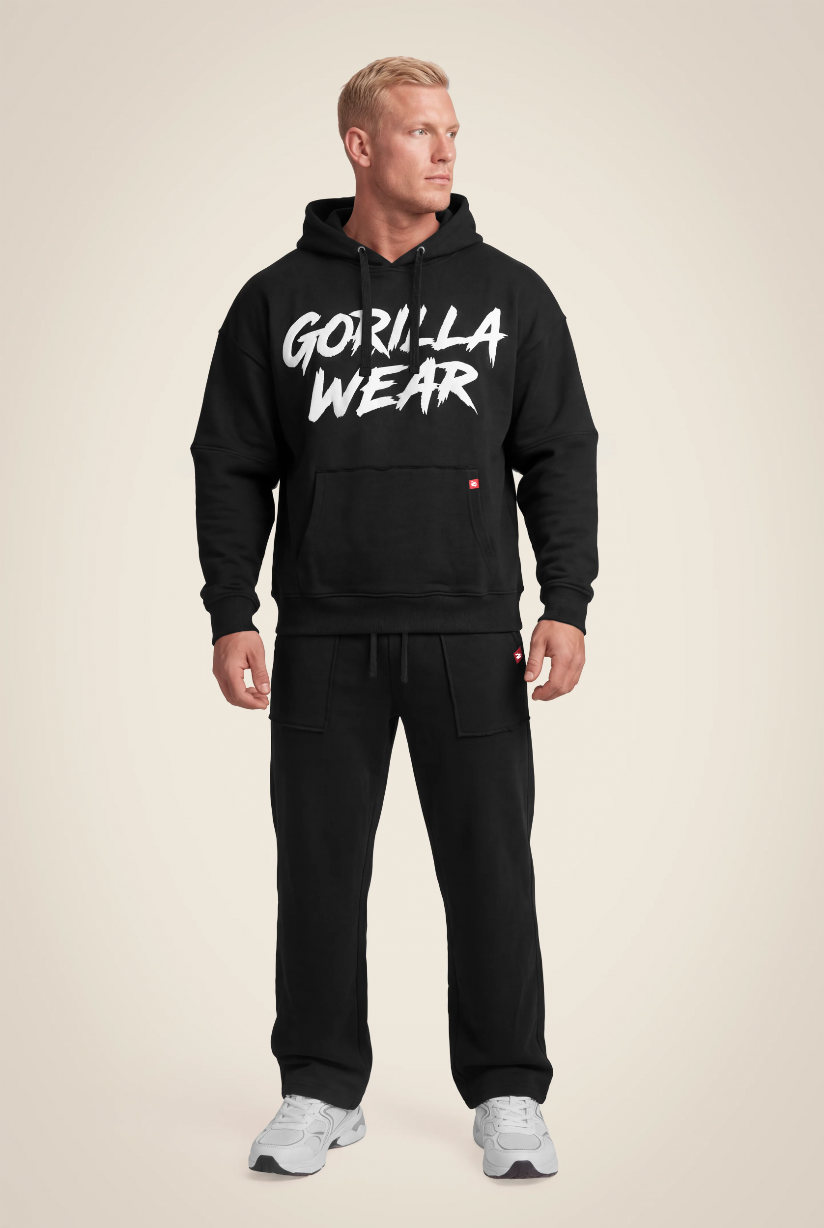 Asheville Raw Sweat à capuche Gorilla Wear homme - Noir - vue 3