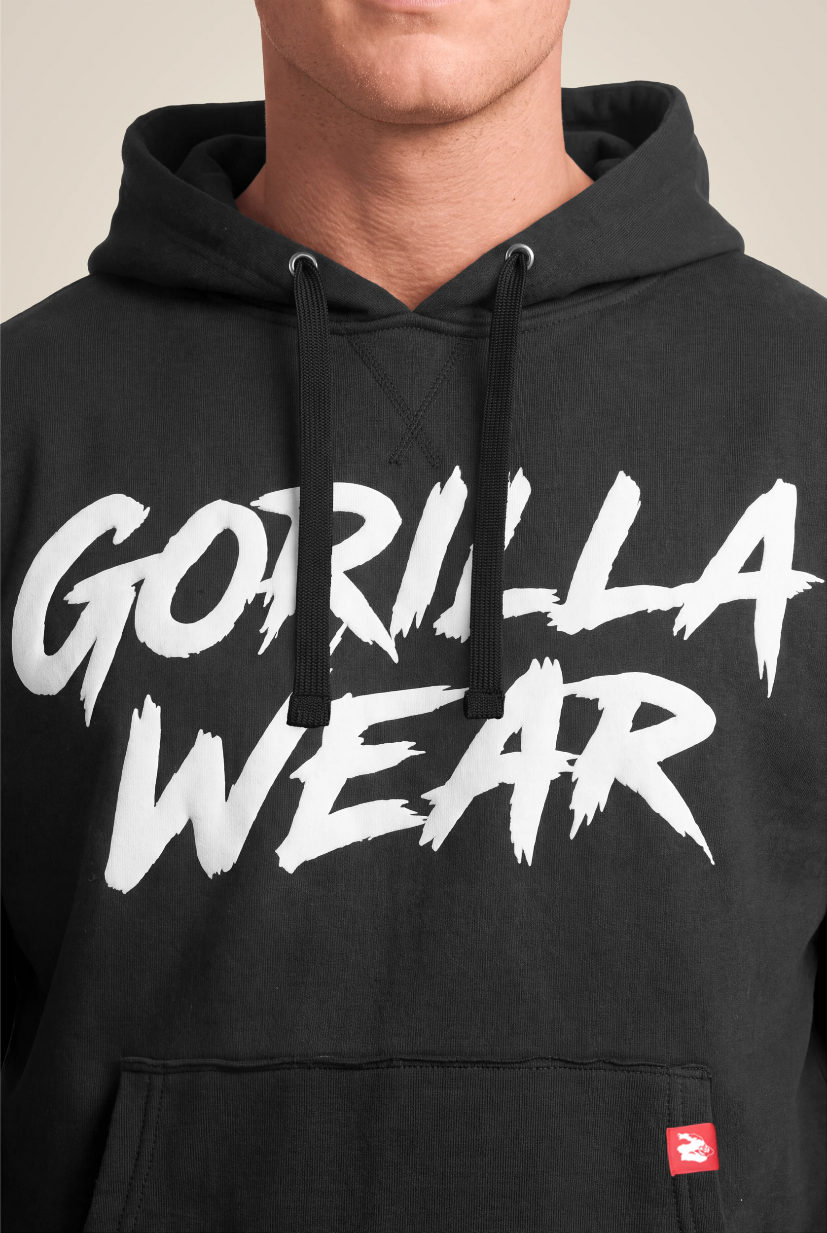Asheville Raw Sweat à capuche Gorilla Wear homme - Noir - vue 4