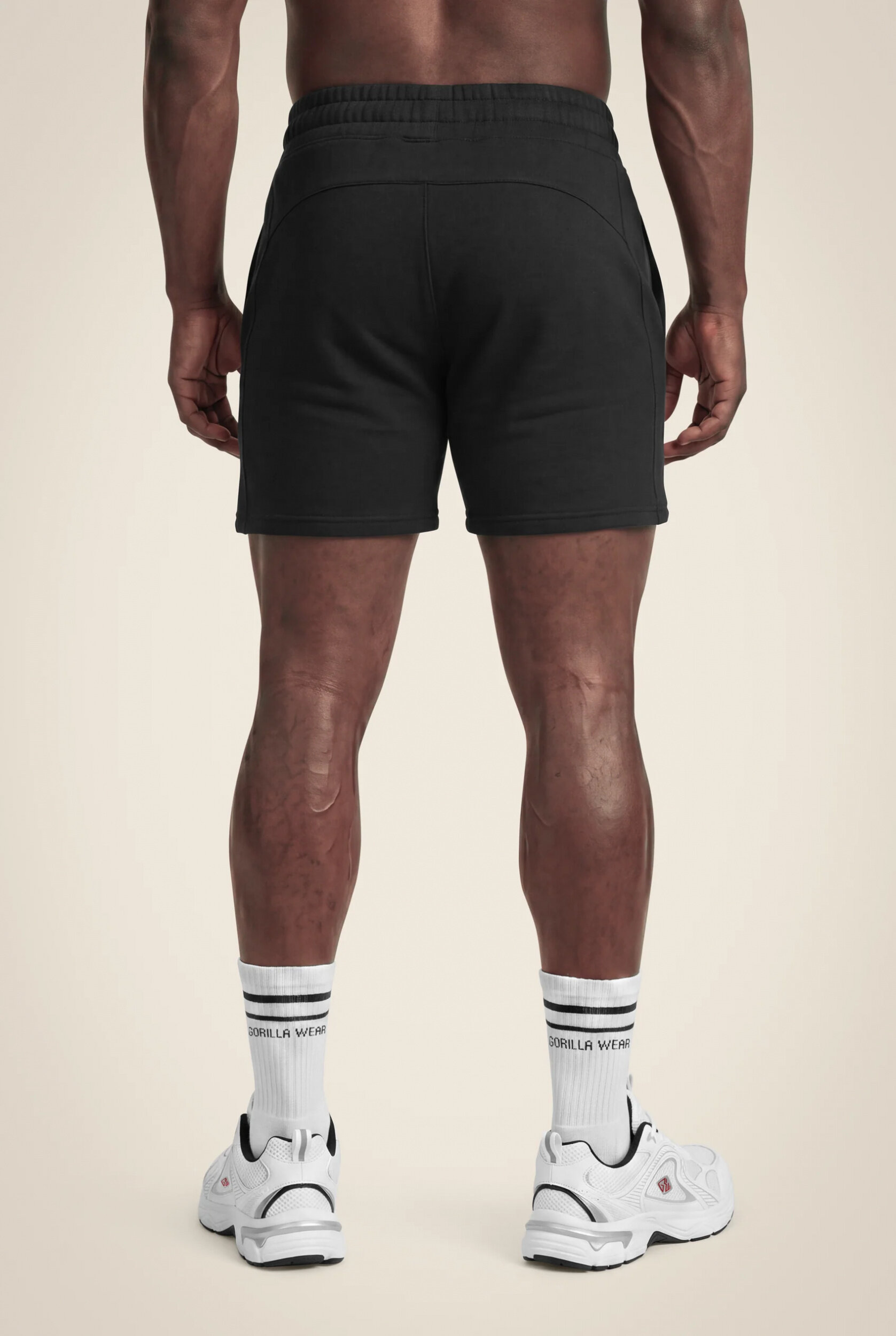 Leon Sweat Short Gorilla Wear - Noir, vue 2