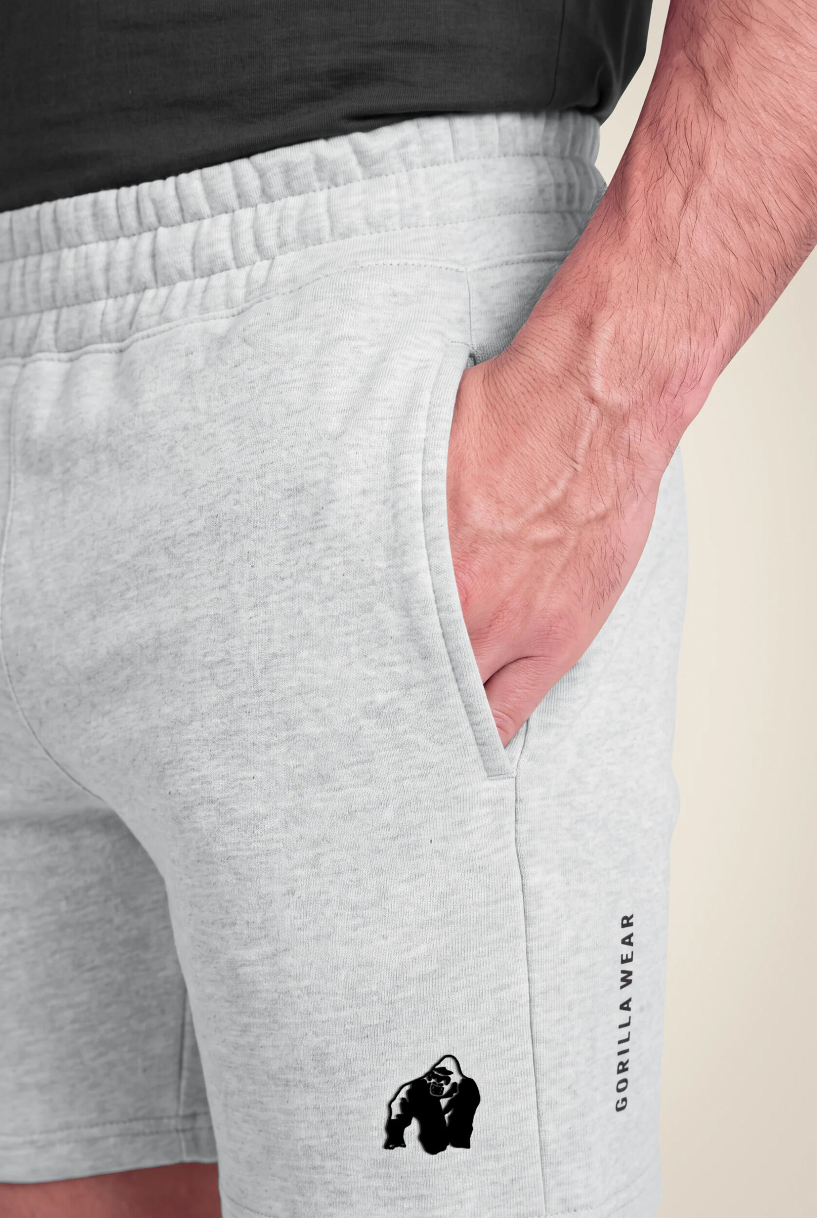 Leon Sweat Short Gorilla Wear - Gris, vue 4