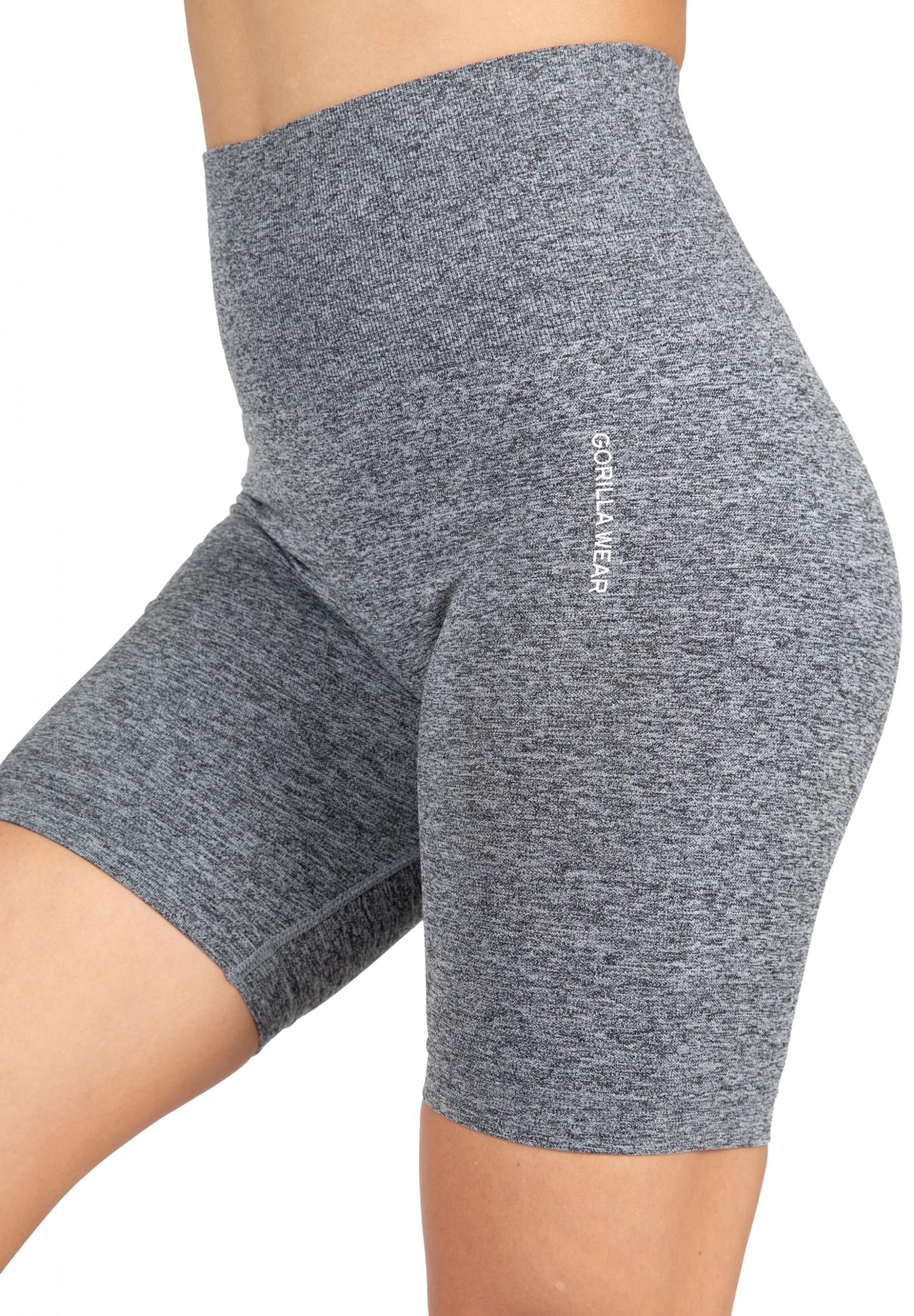 Quincy Seamless Cycling Short Gorilla Wear - Gris chiné, vue 4