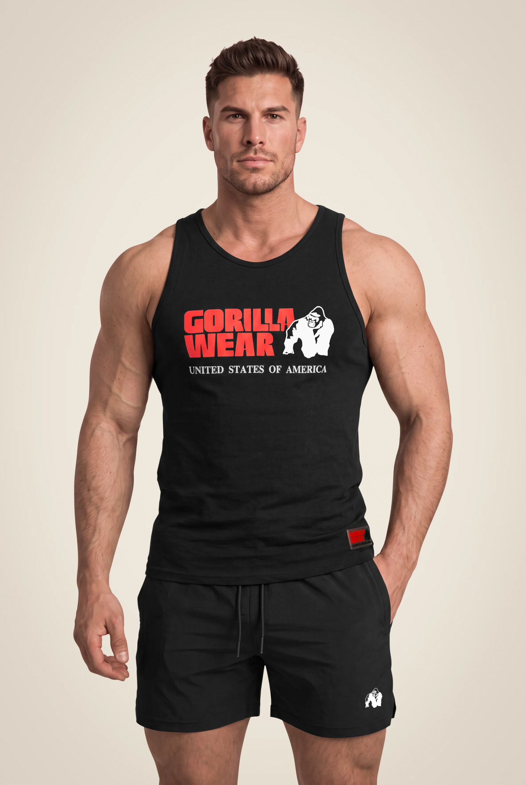 Classic Débardeur Gorilla Wear - Noir, vue 1