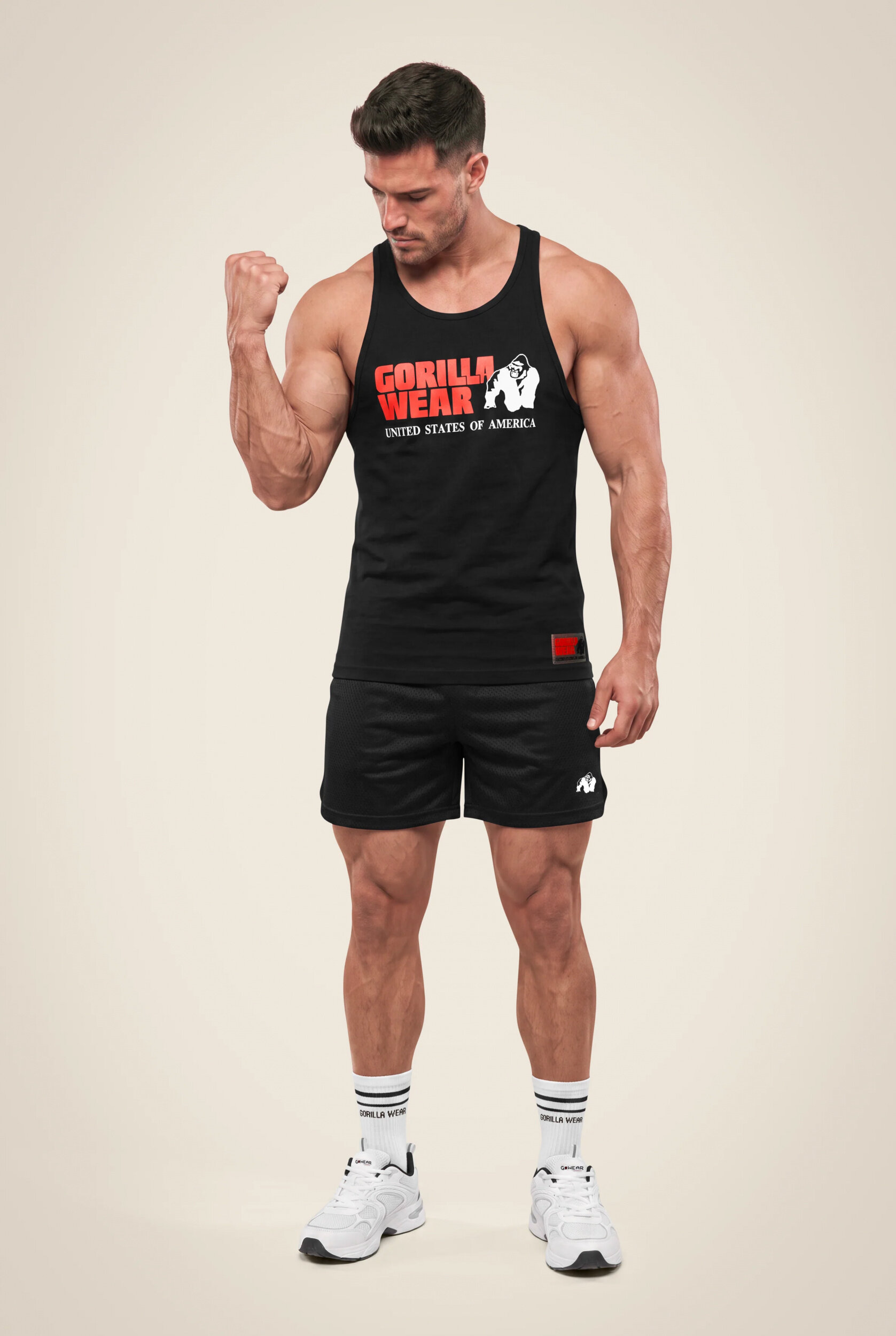 Classic Débardeur Gorilla Wear - Noir, vue 3