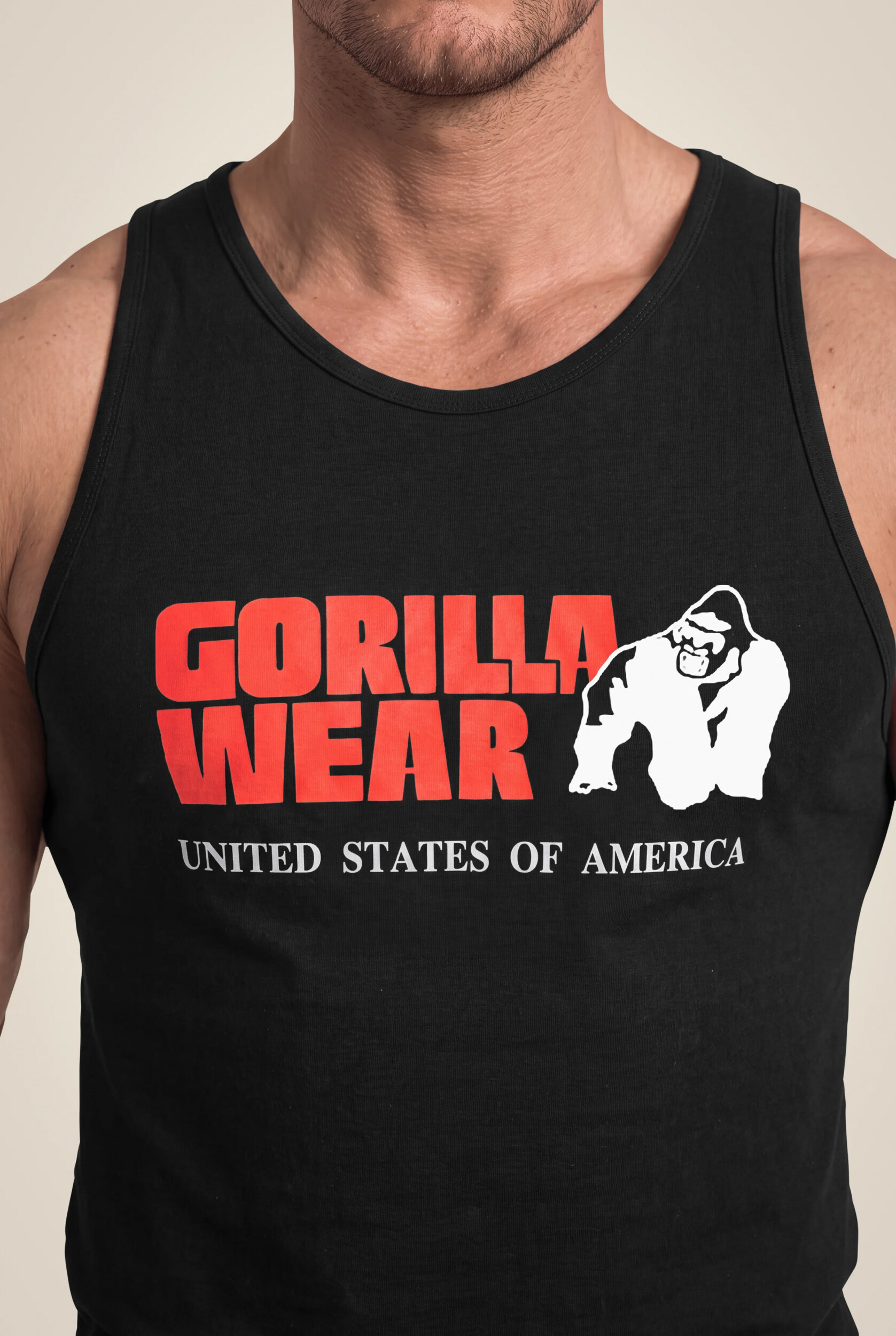 Classic Débardeur Gorilla Wear - Noir, vue 4