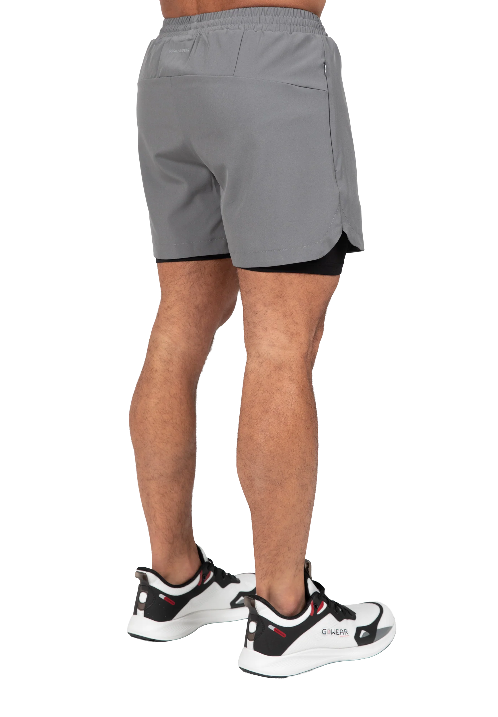 Cortez 2-in-1 Short Gorilla Wear - Anthracite, vue 2
