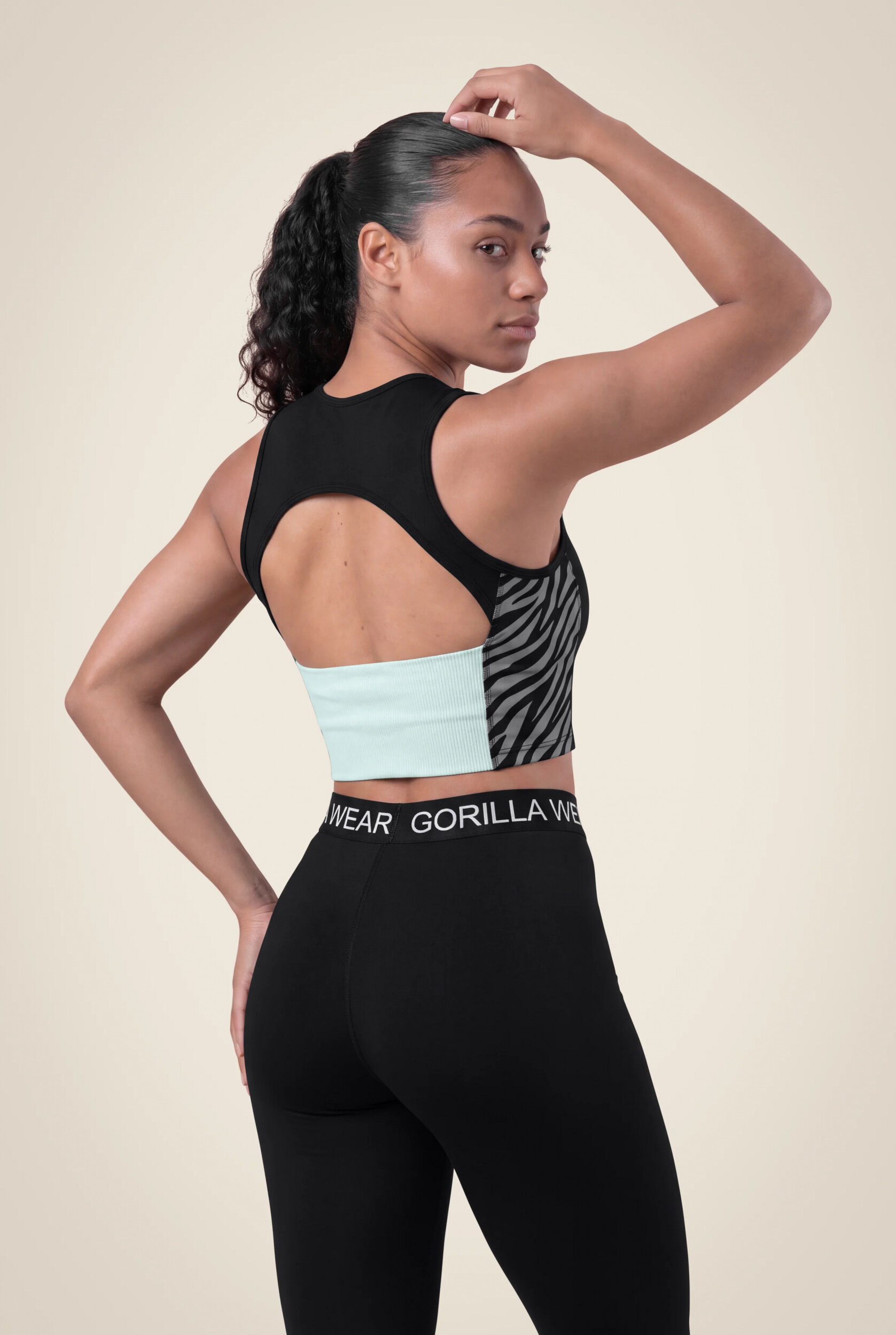 Zion Top court Gorilla Wear - Noir, vue 2