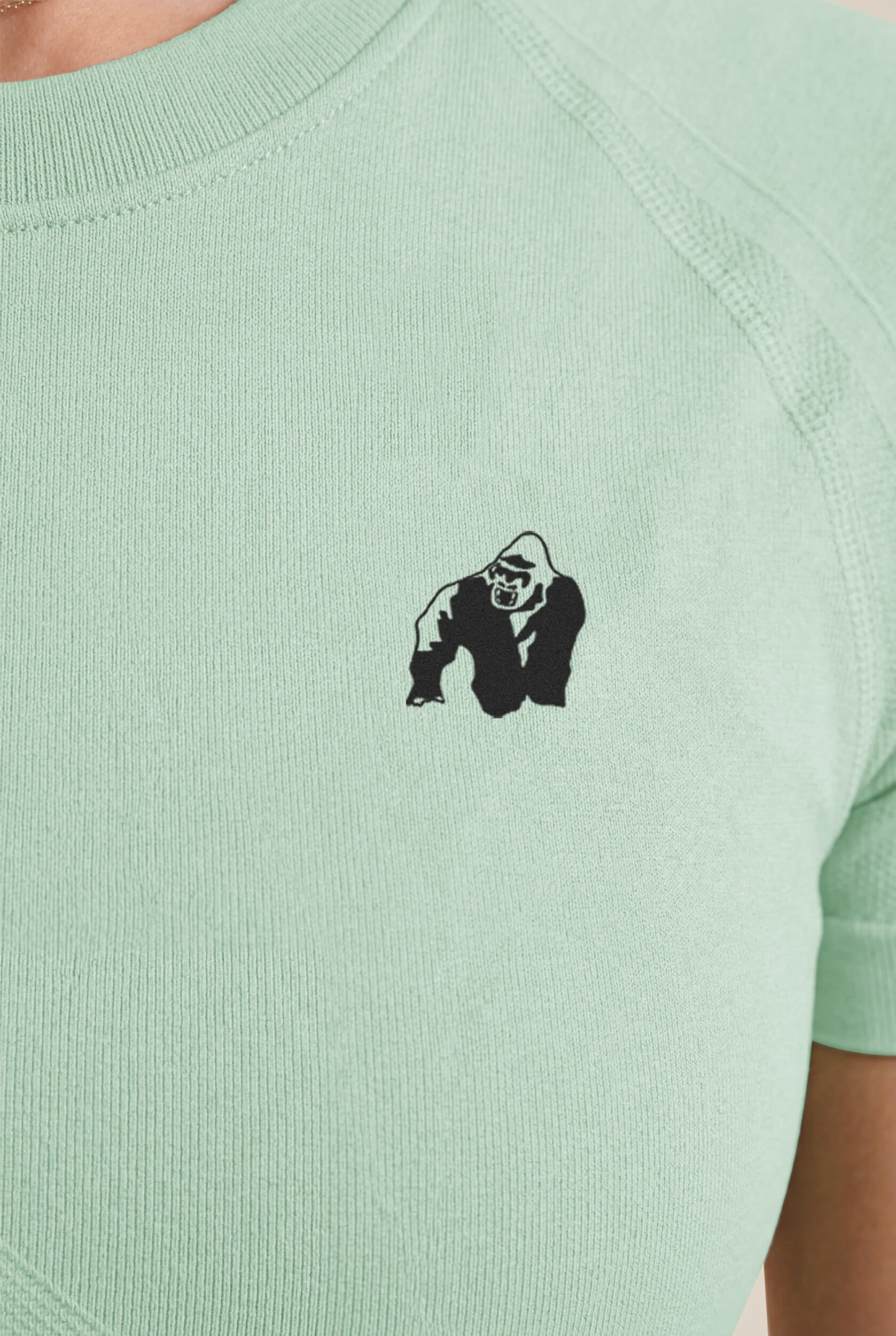 Whitney Seamless Top court Gorilla Wear - Vert, vue 5