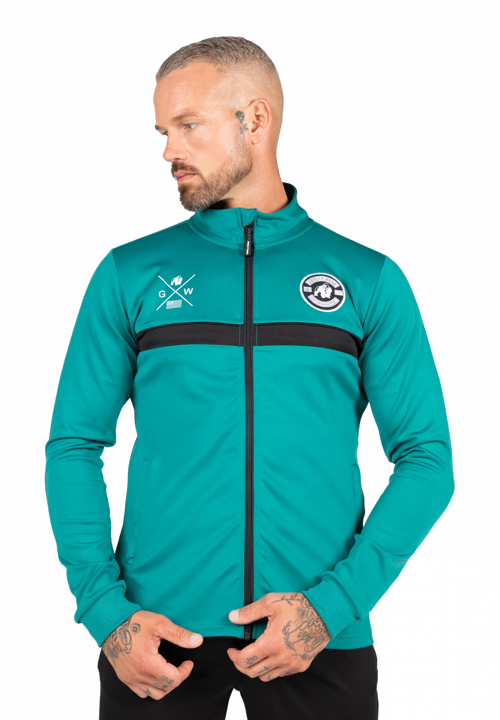 Vernon Track Veste Gorilla Wear - Vert canard, vue 1