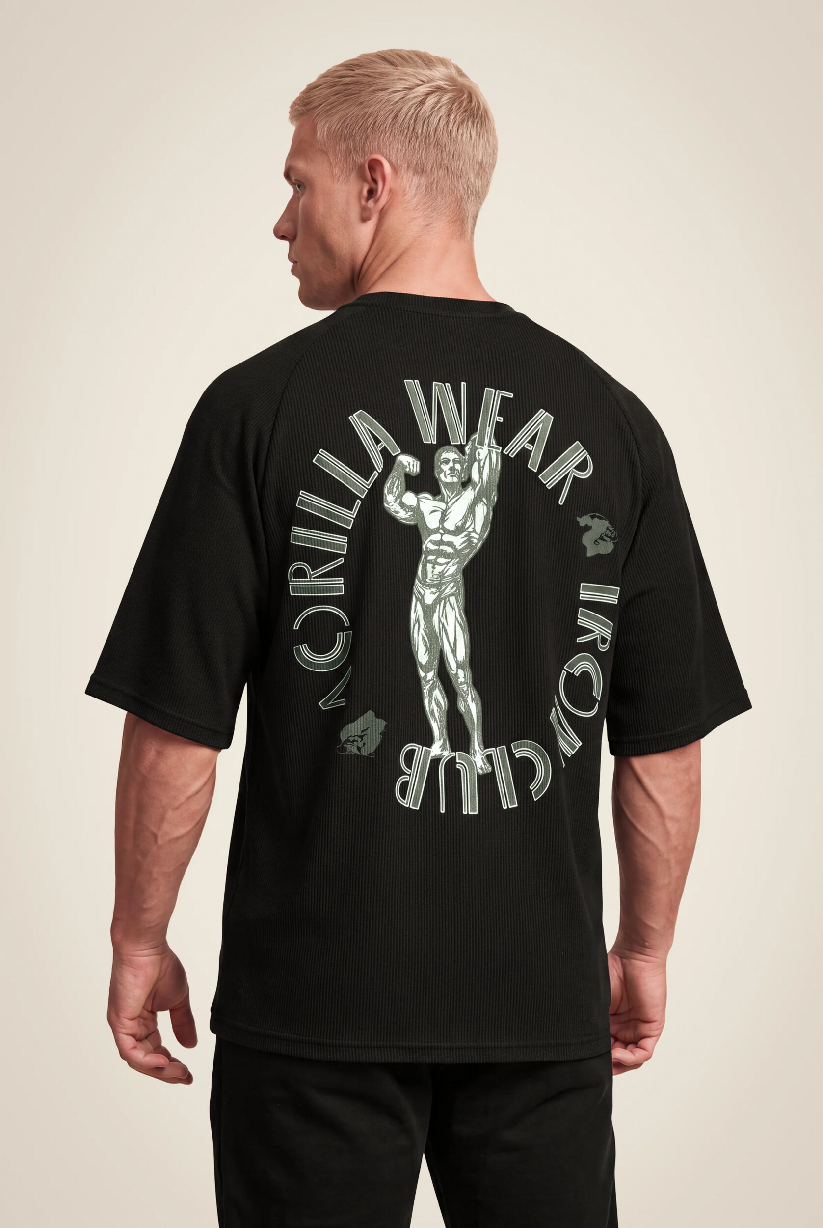 Russell Oversized T-shirt Gorilla Wear - Noir, photo 1