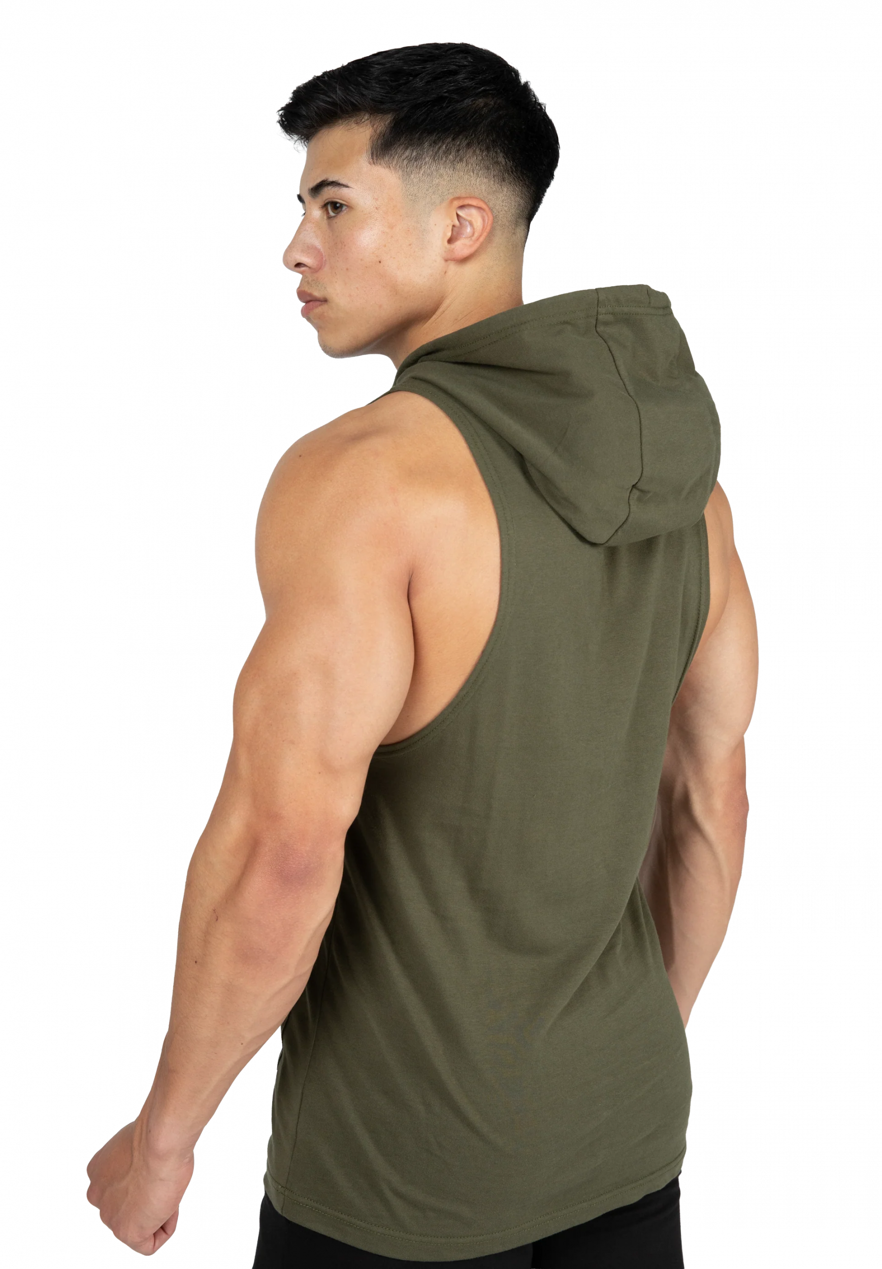 Rogers Hooded Débardeur Gorilla Wear - Vert kaki, photo 2