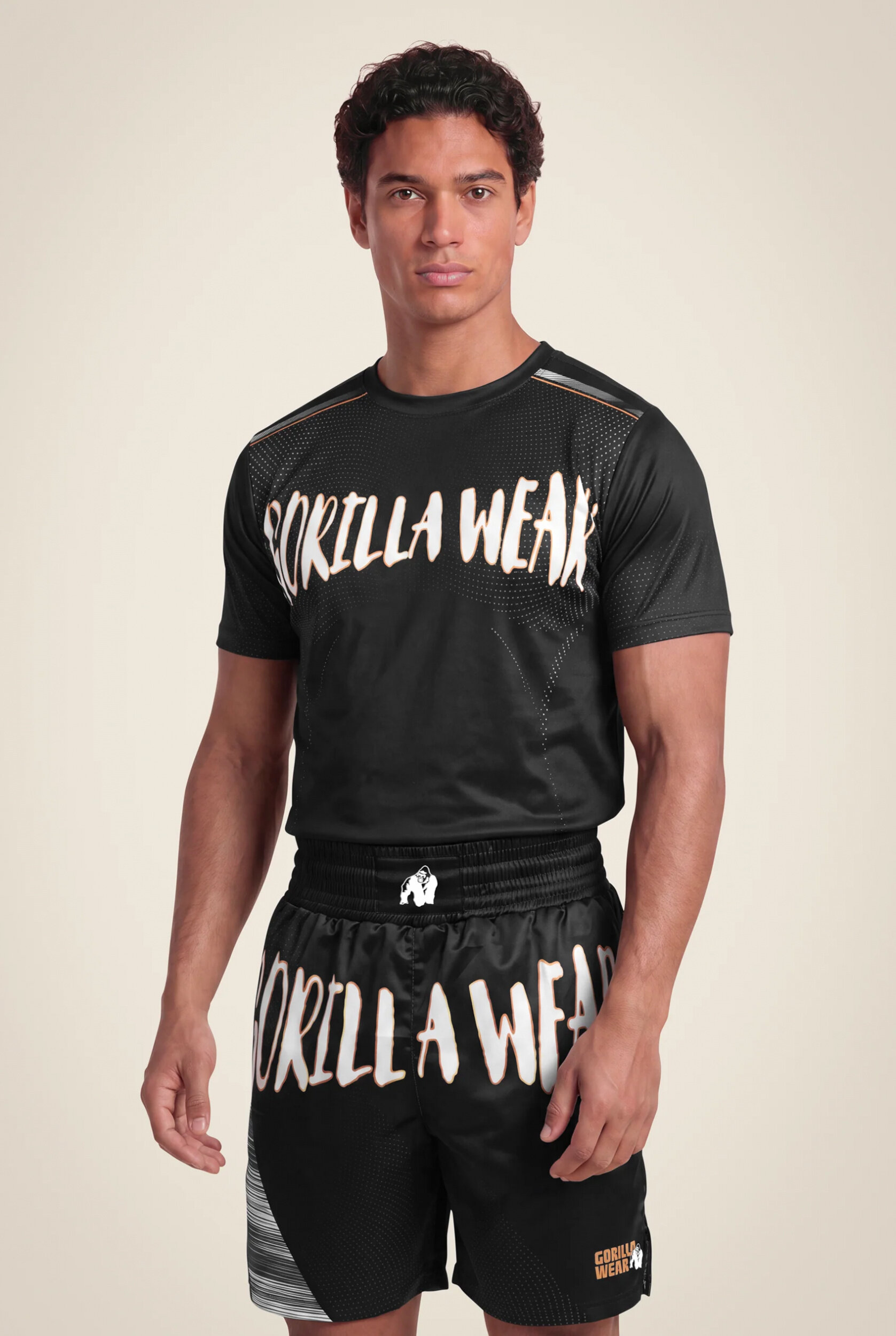 Clayton T-shirt Gorilla Wear - Noir/Or - vue 1