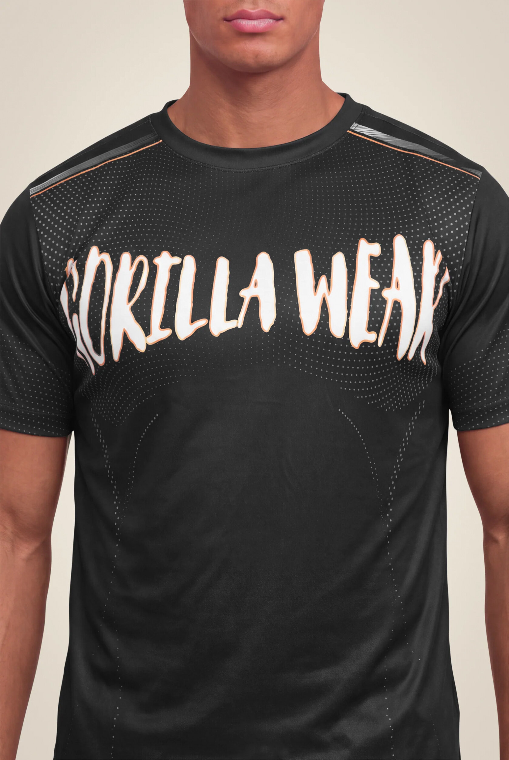 Clayton T-shirt Gorilla Wear - Noir/Or - vue 4