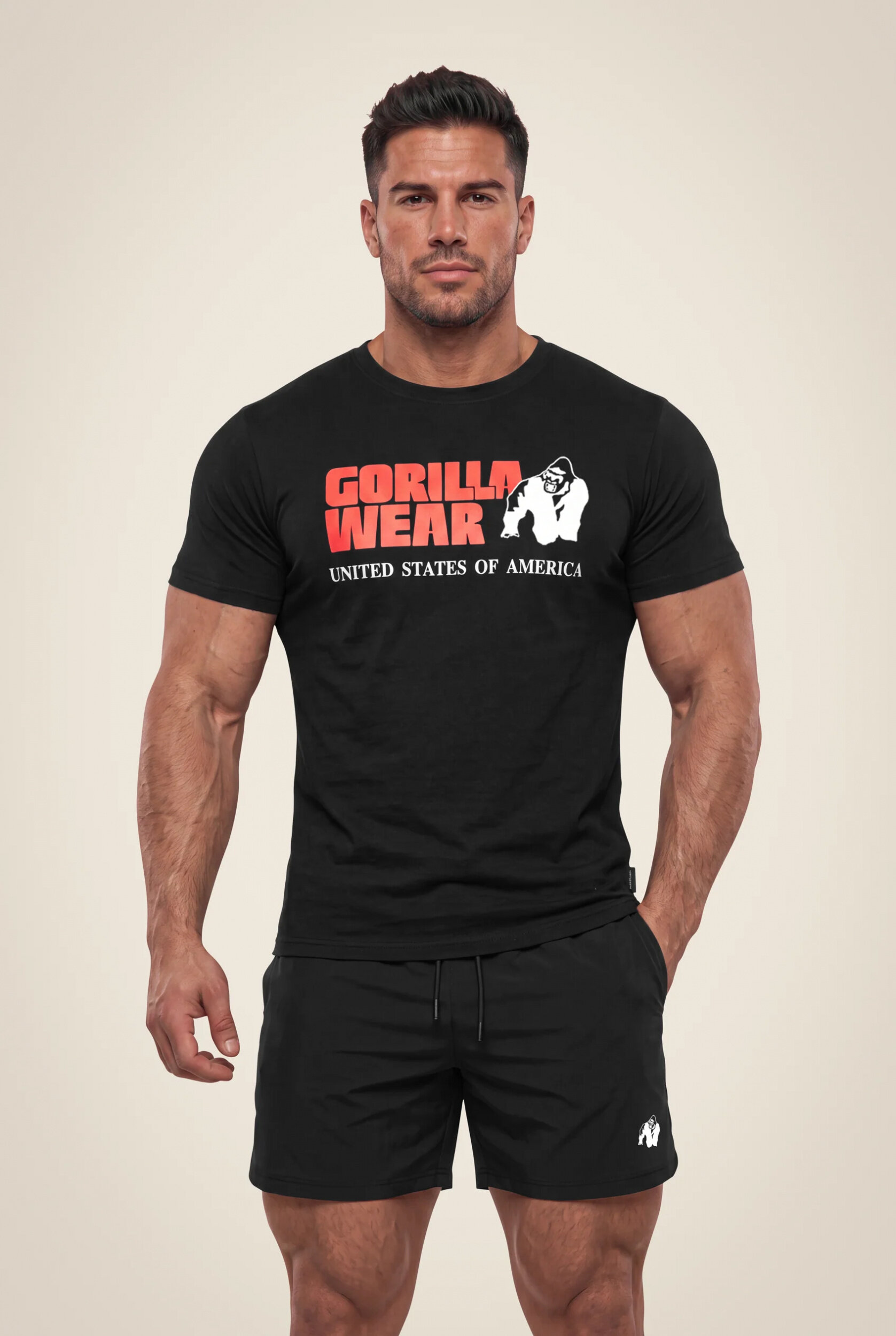 Classic T-shirt Gorilla Wear - Noir - vue 1