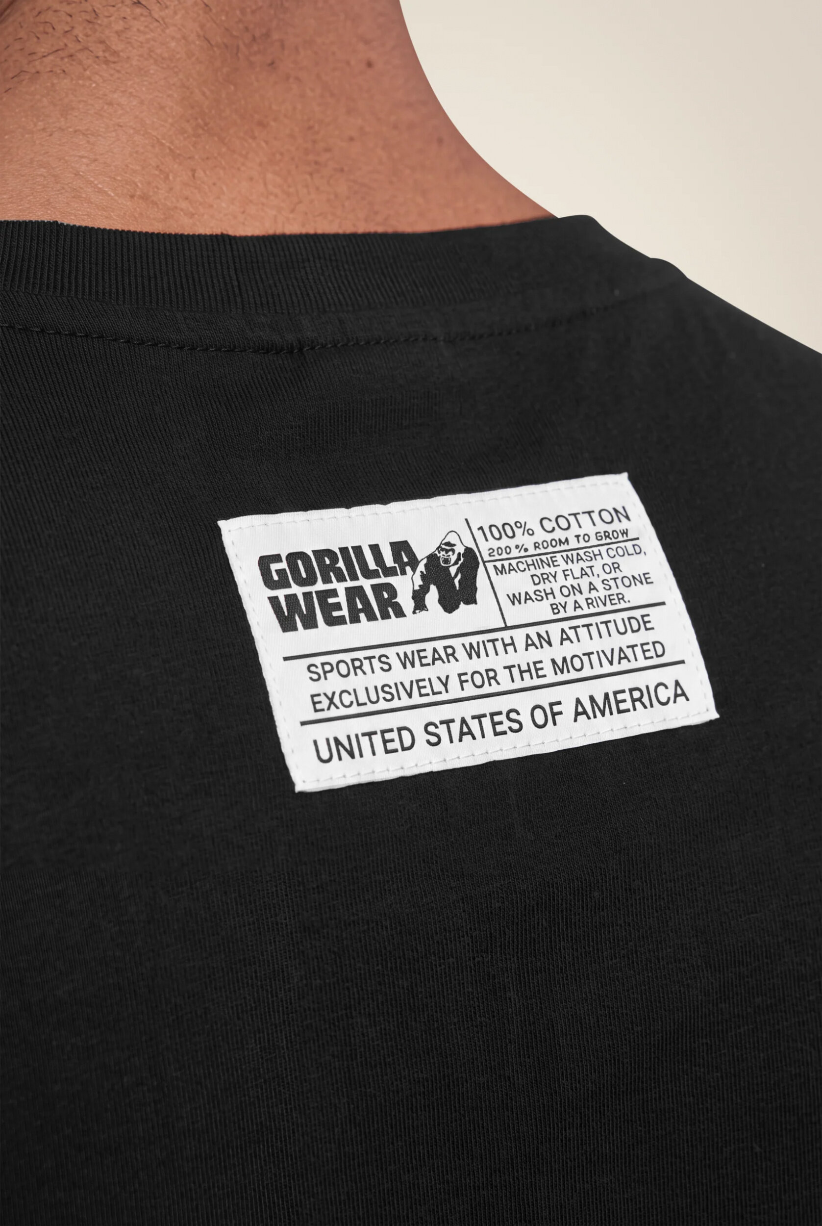Classic T-shirt Gorilla Wear - Noir - vue 4