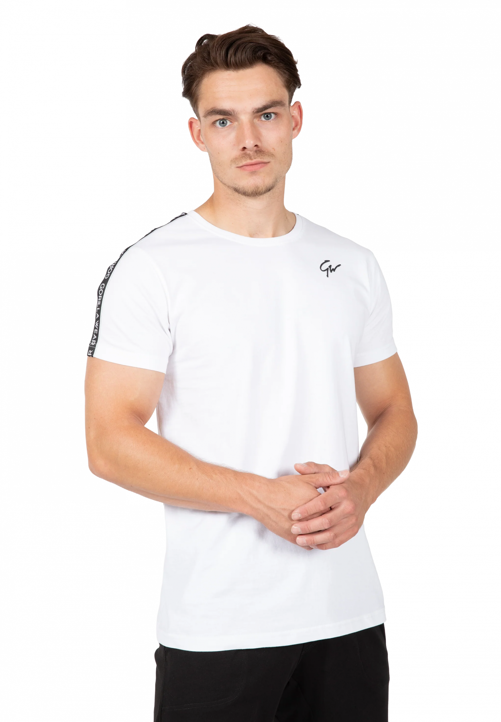 Chester T-shirt Gorilla Wear - Blanc/Noir - vue 1