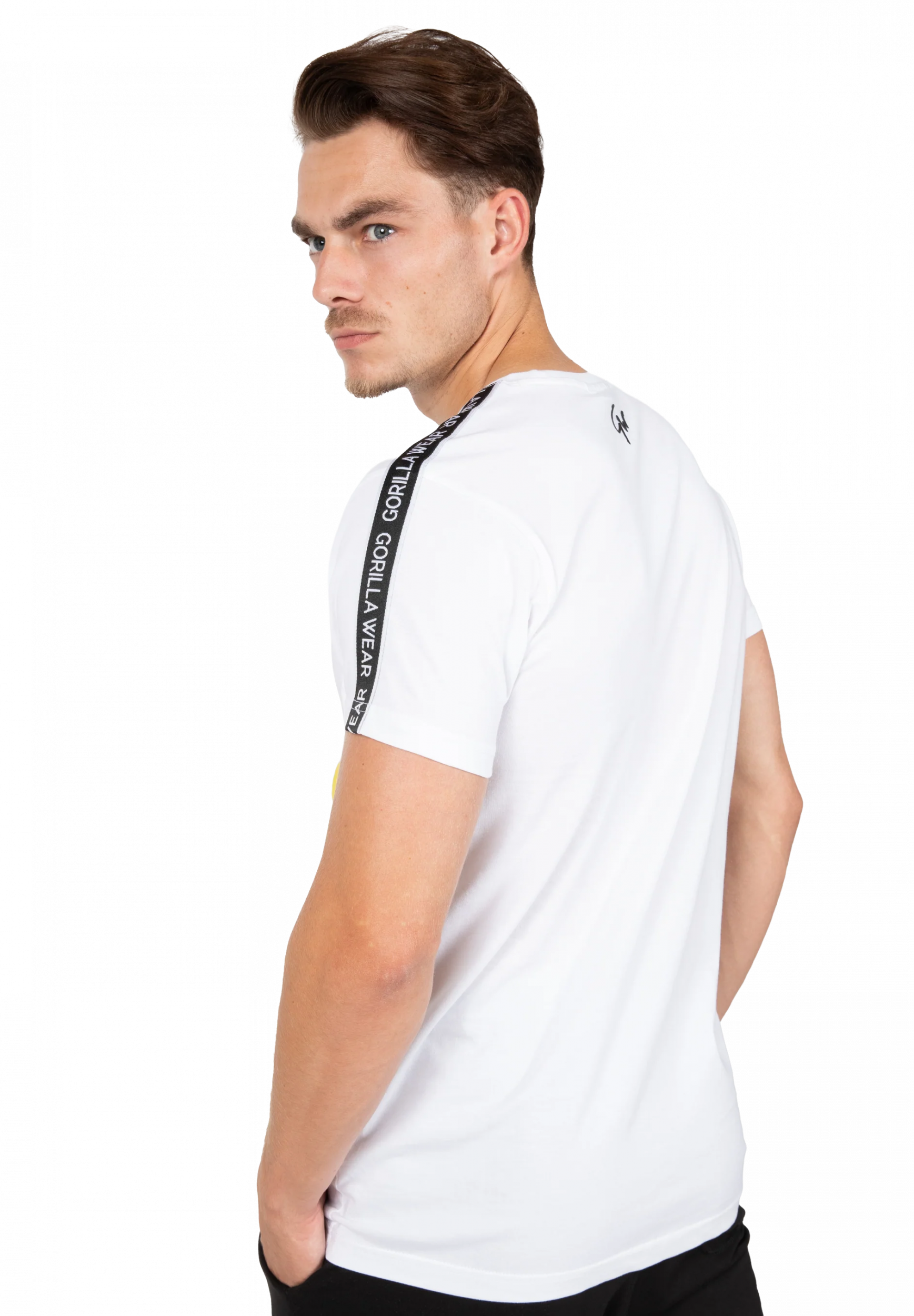 Chester T-shirt Gorilla Wear - Blanc/Noir - vue 2