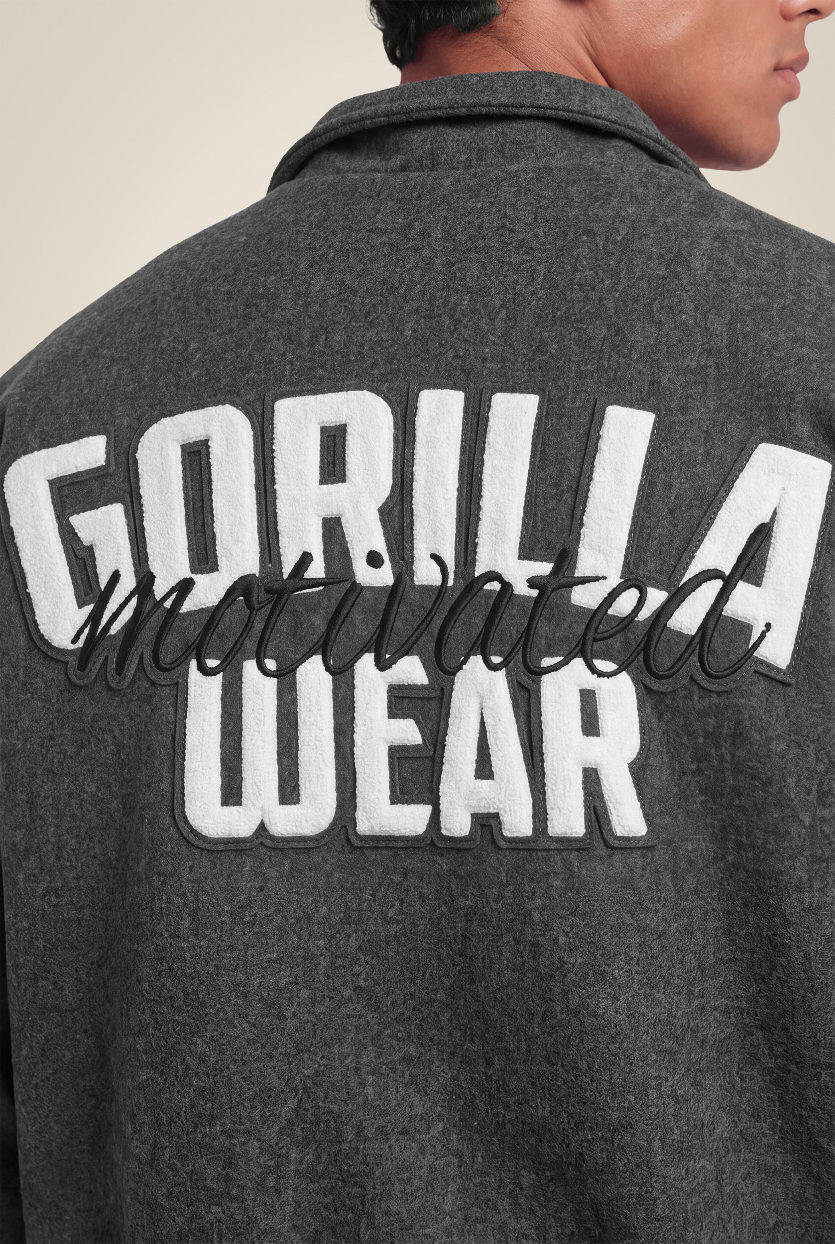 Stockholm Varsity Veste Gorilla Wear - Gris, vue 4
