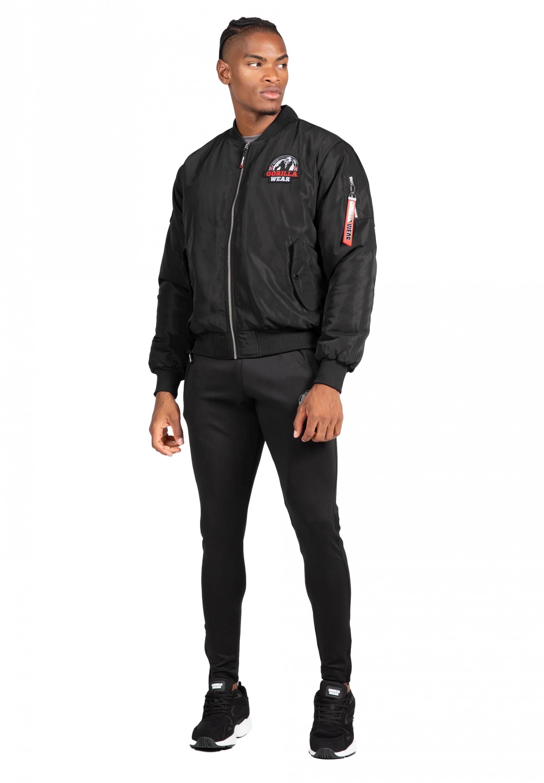 Covington Bomber Veste Gorilla Wear - Noir, vue 3
