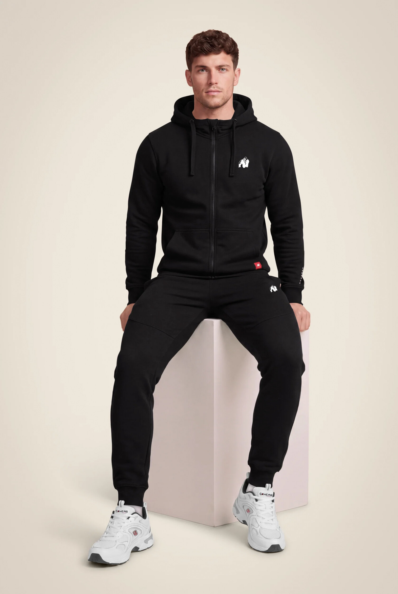 Leon Jogging Gorilla Wear - Noir, vue 3