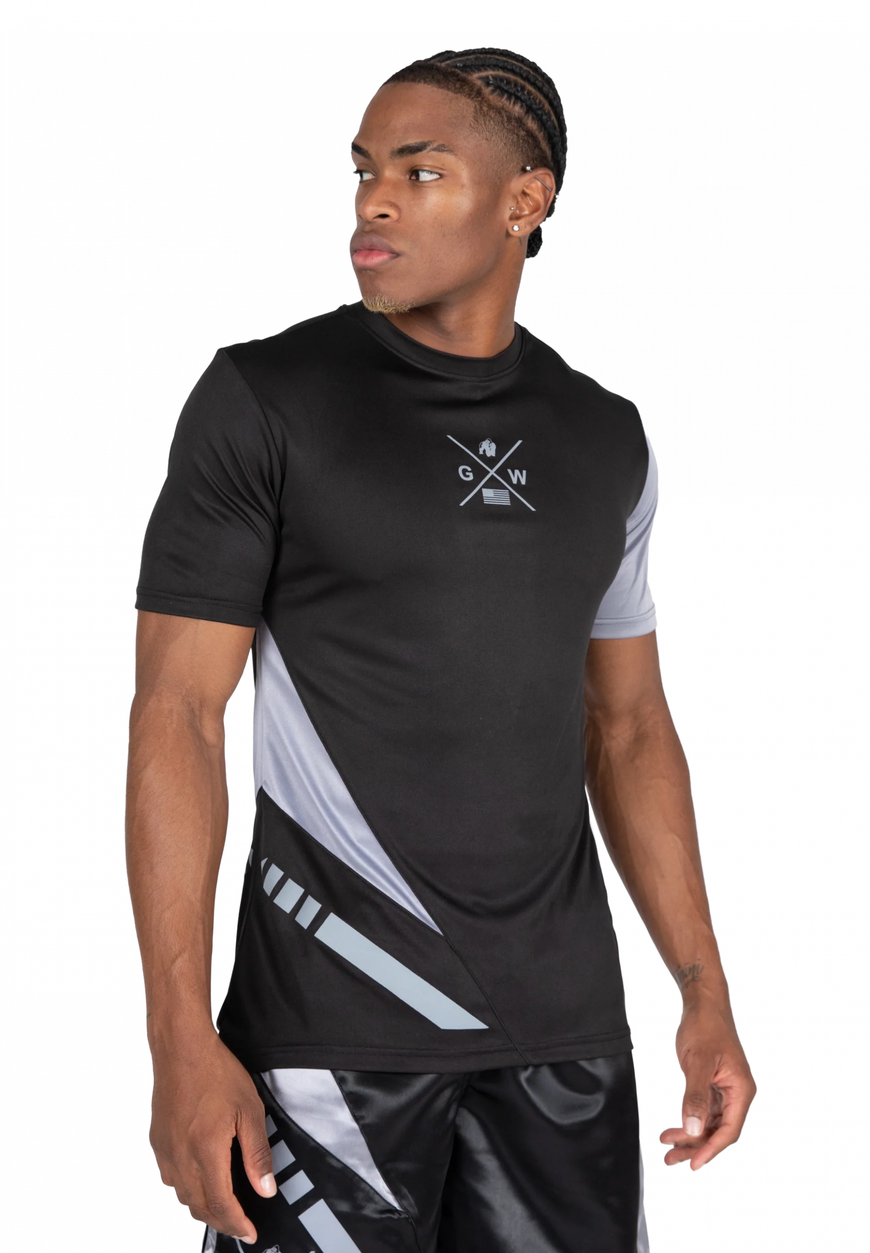 Hornell T-shirt Gorilla Wear - Noir/Gris - vue 1