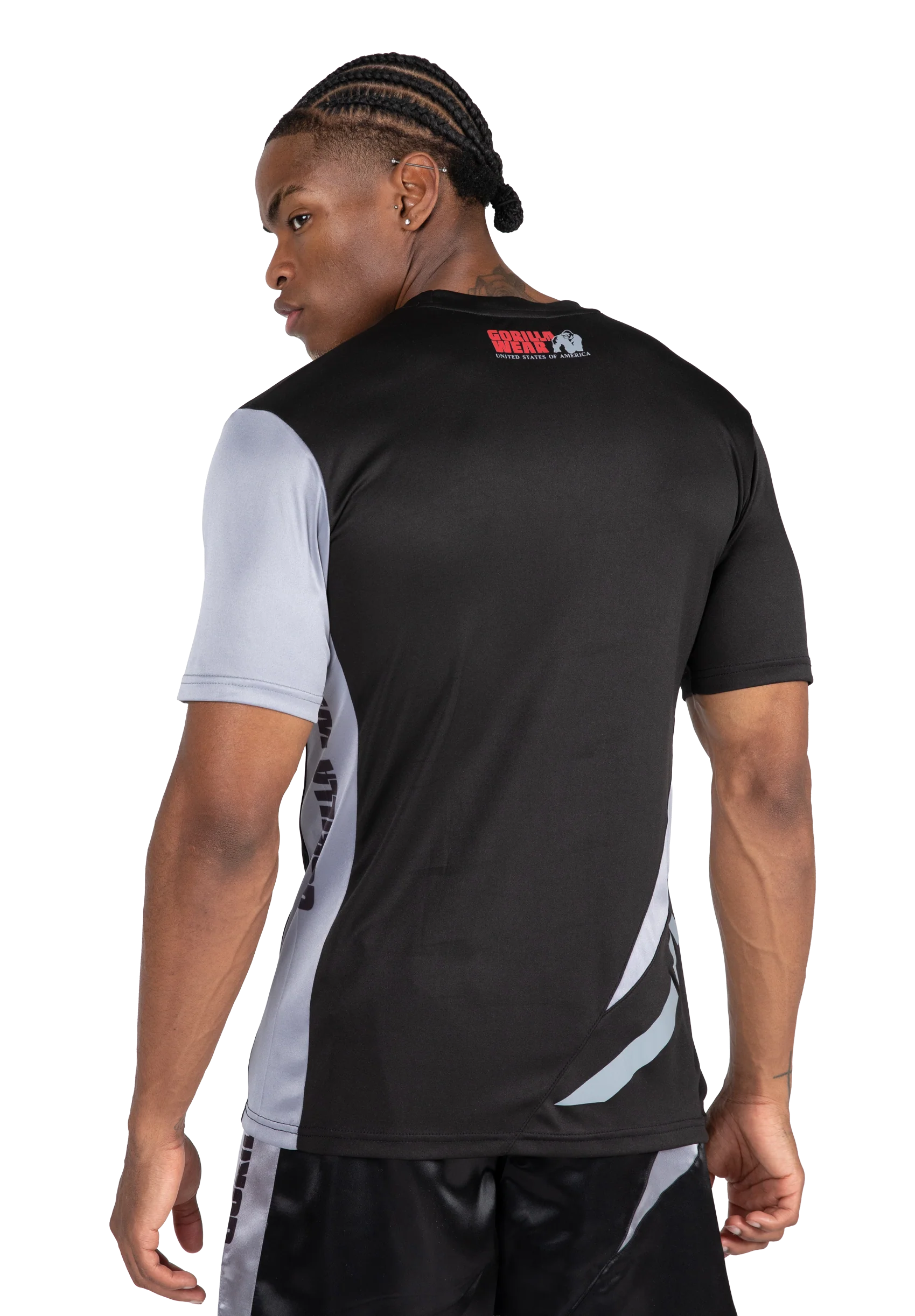 Hornell T-shirt Gorilla Wear - Noir/Gris - vue 3