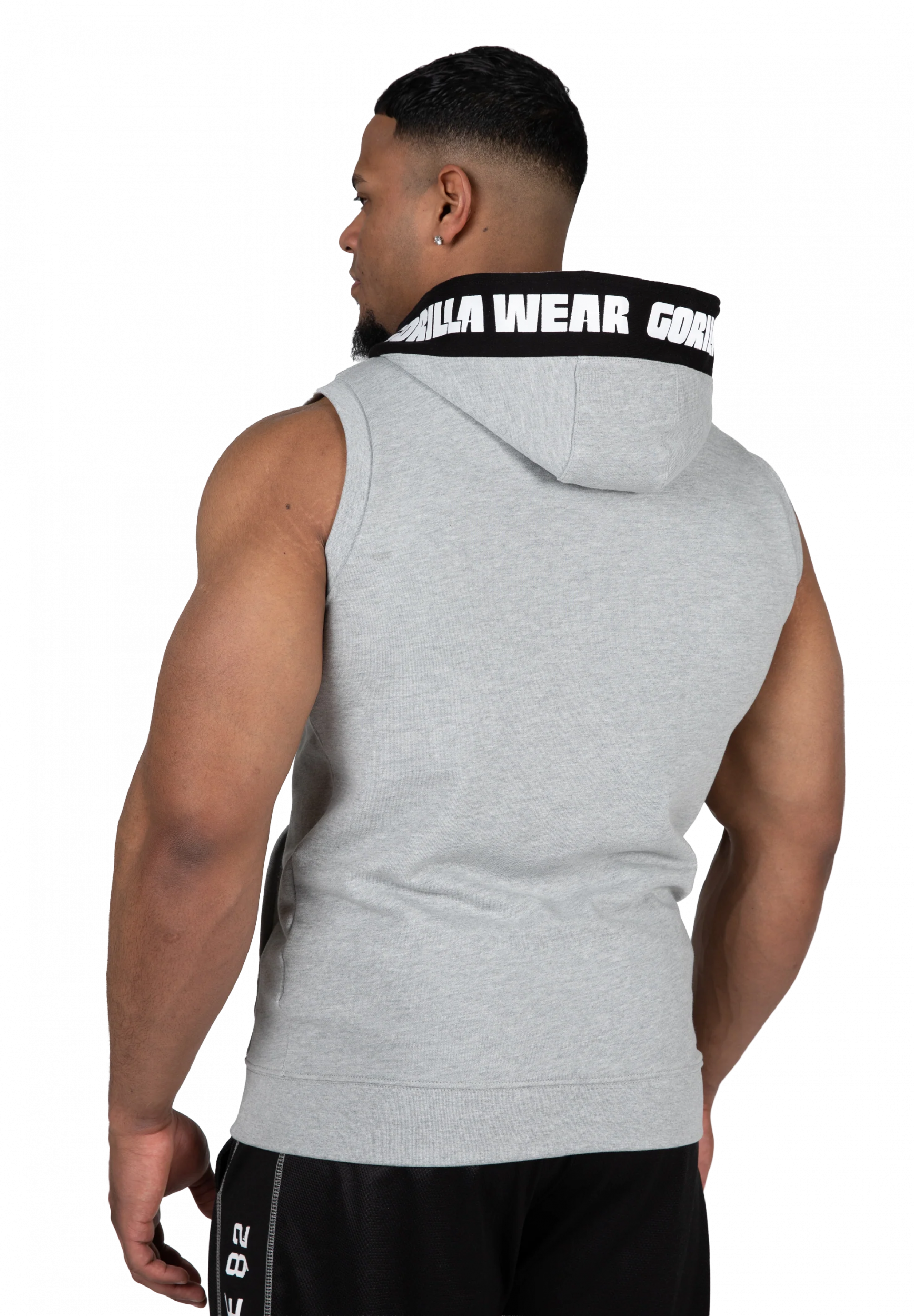 Milwaukee S/L Zipped Sweat à capuche Gorilla Wear - Gris chiné - vue 2