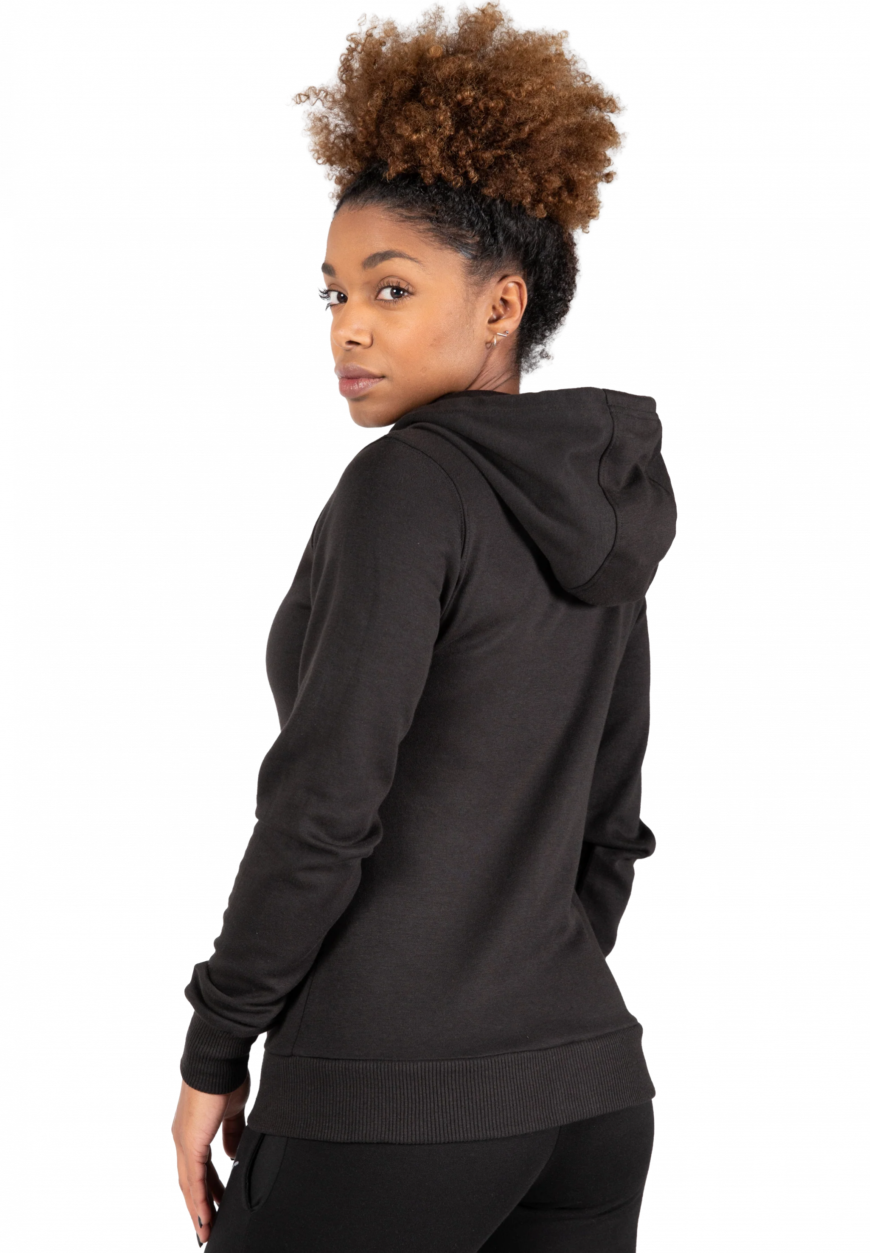 Pixley Zipped Sweat à capuche Gorilla Wear - Noir - vue 2