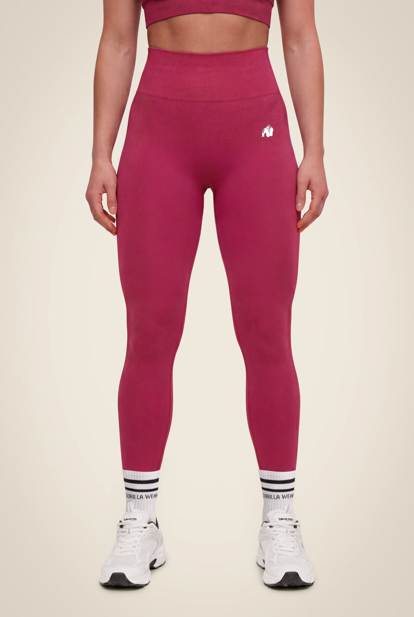 Hilton Seamless Legging Gorilla Wear - Fuchsia - vue 2