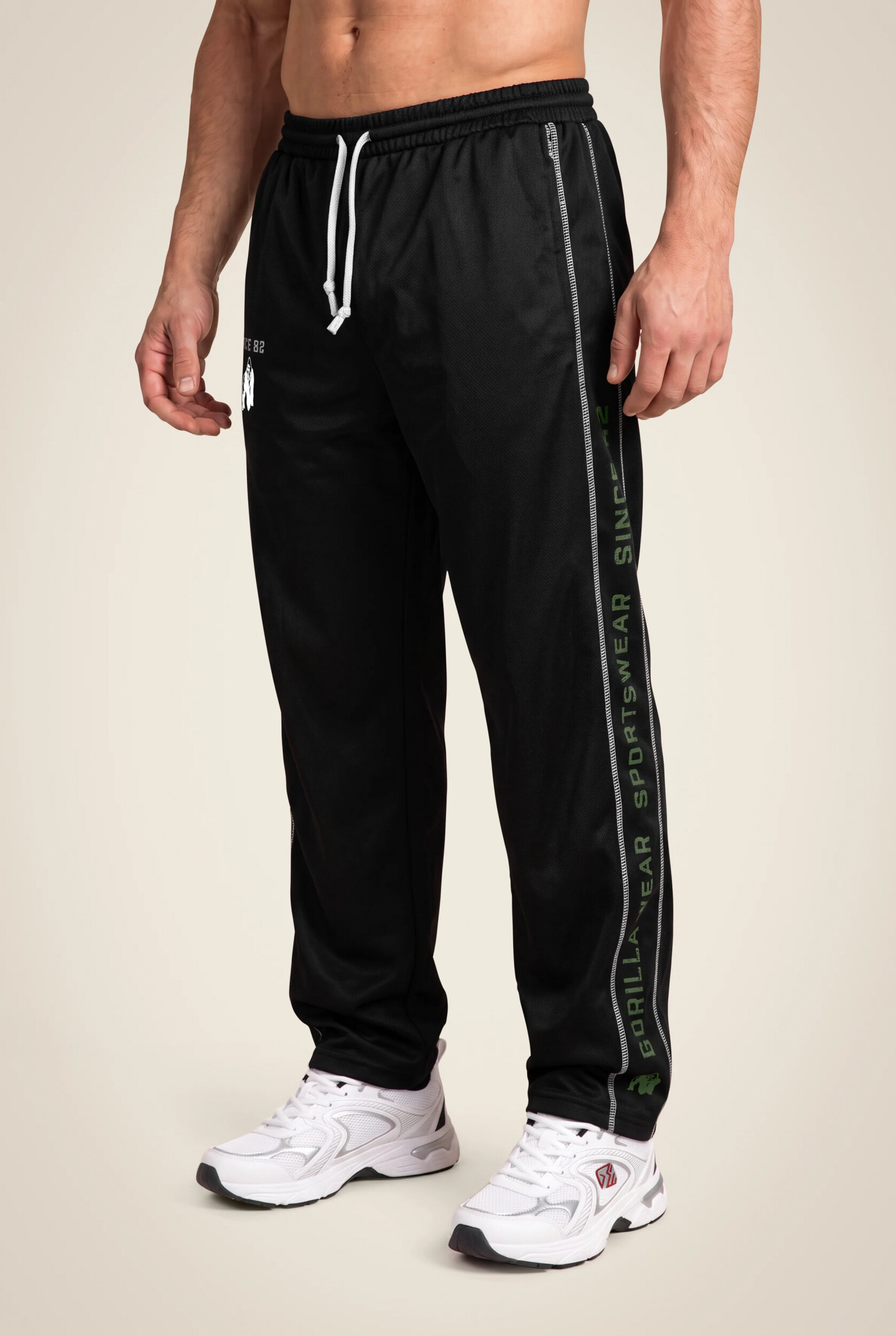 Functional Mesh Pantalon Gorilla Wear - Noir/Vert - vue 1